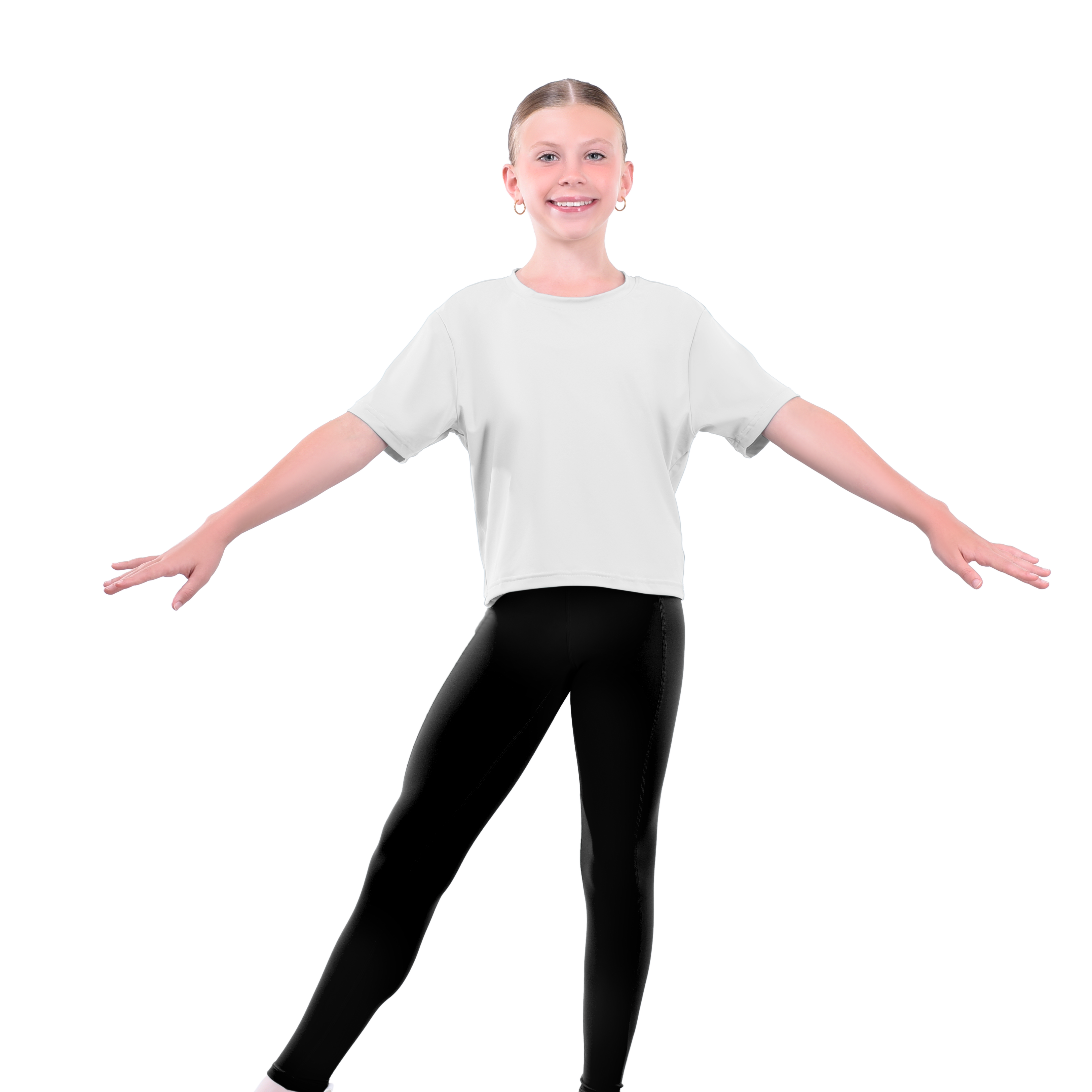 Womens Dance Short Sleeves T-shirt