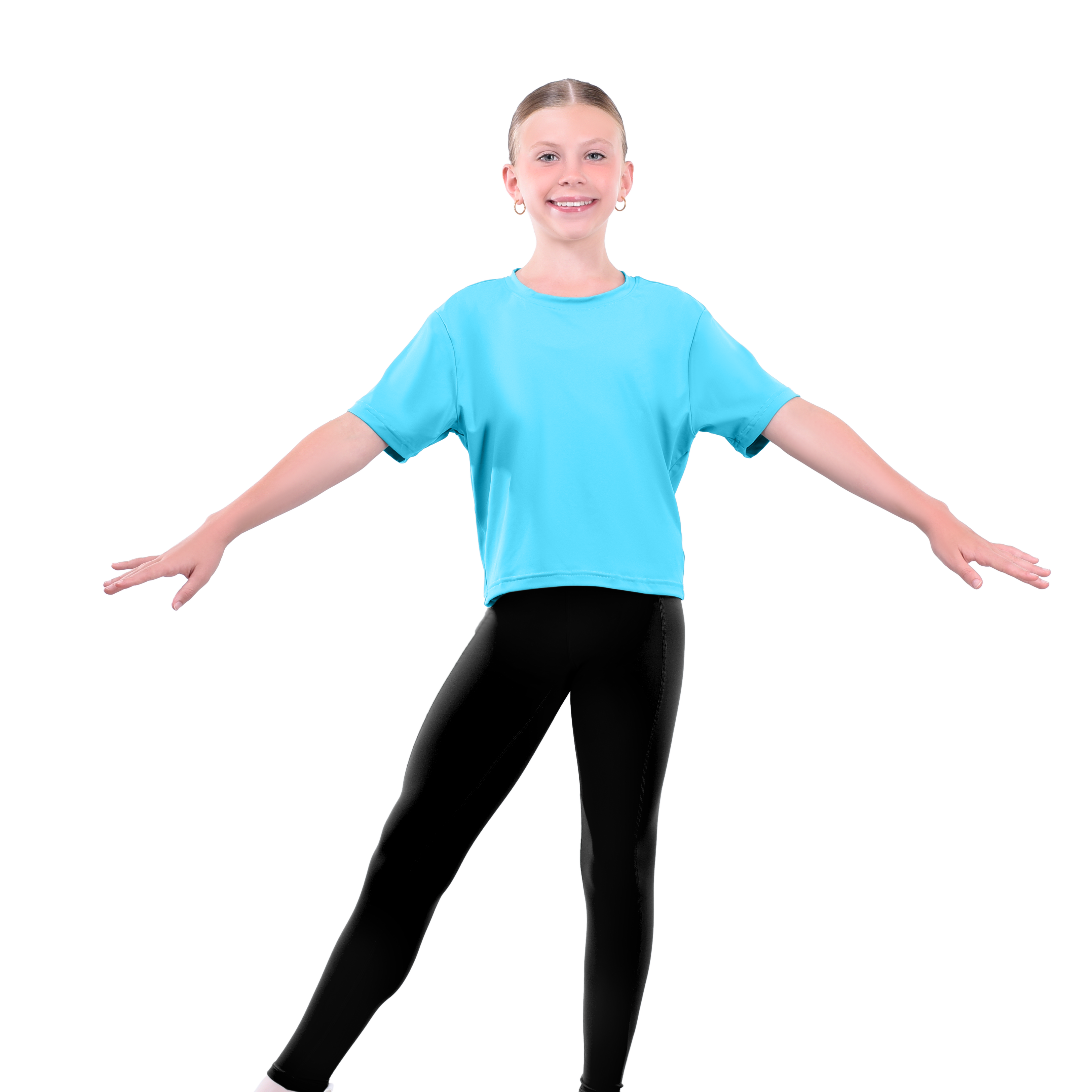 Womens Dance Short Sleeves T-shirt