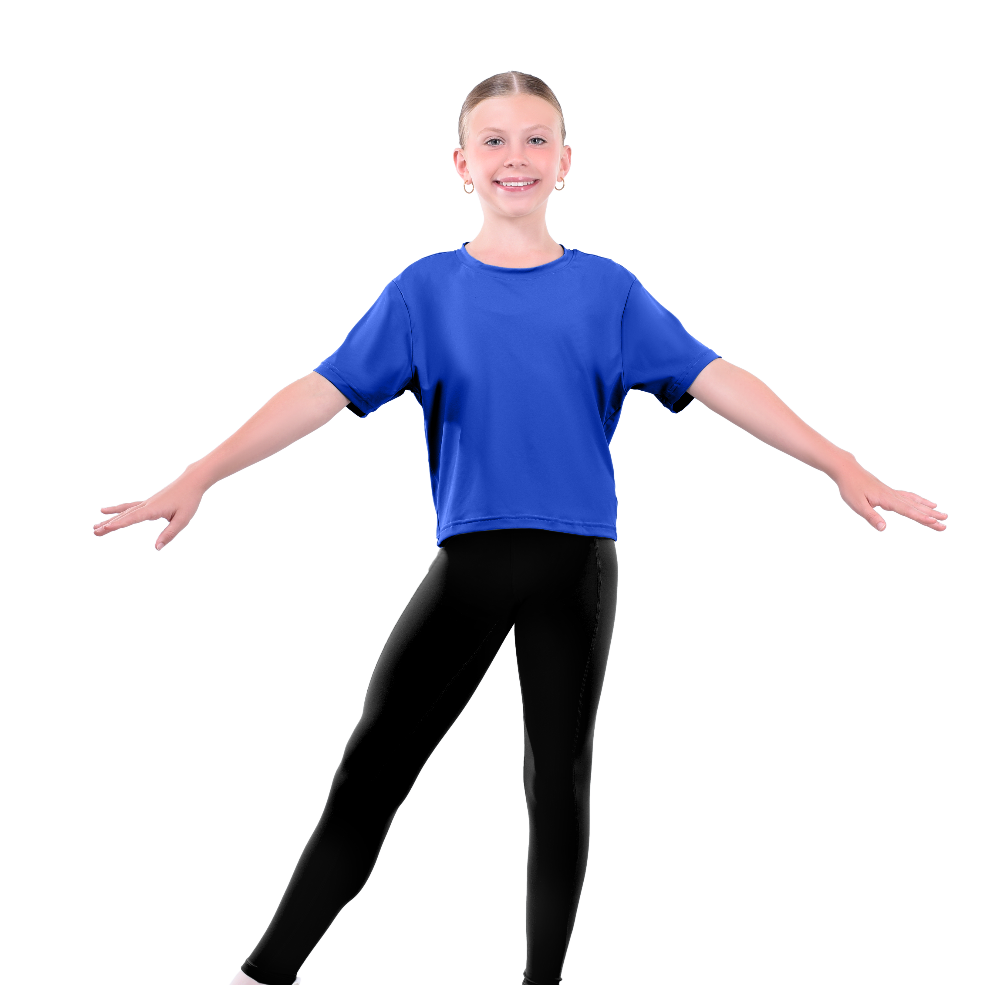 Womens Dance Short Sleeves T-shirt