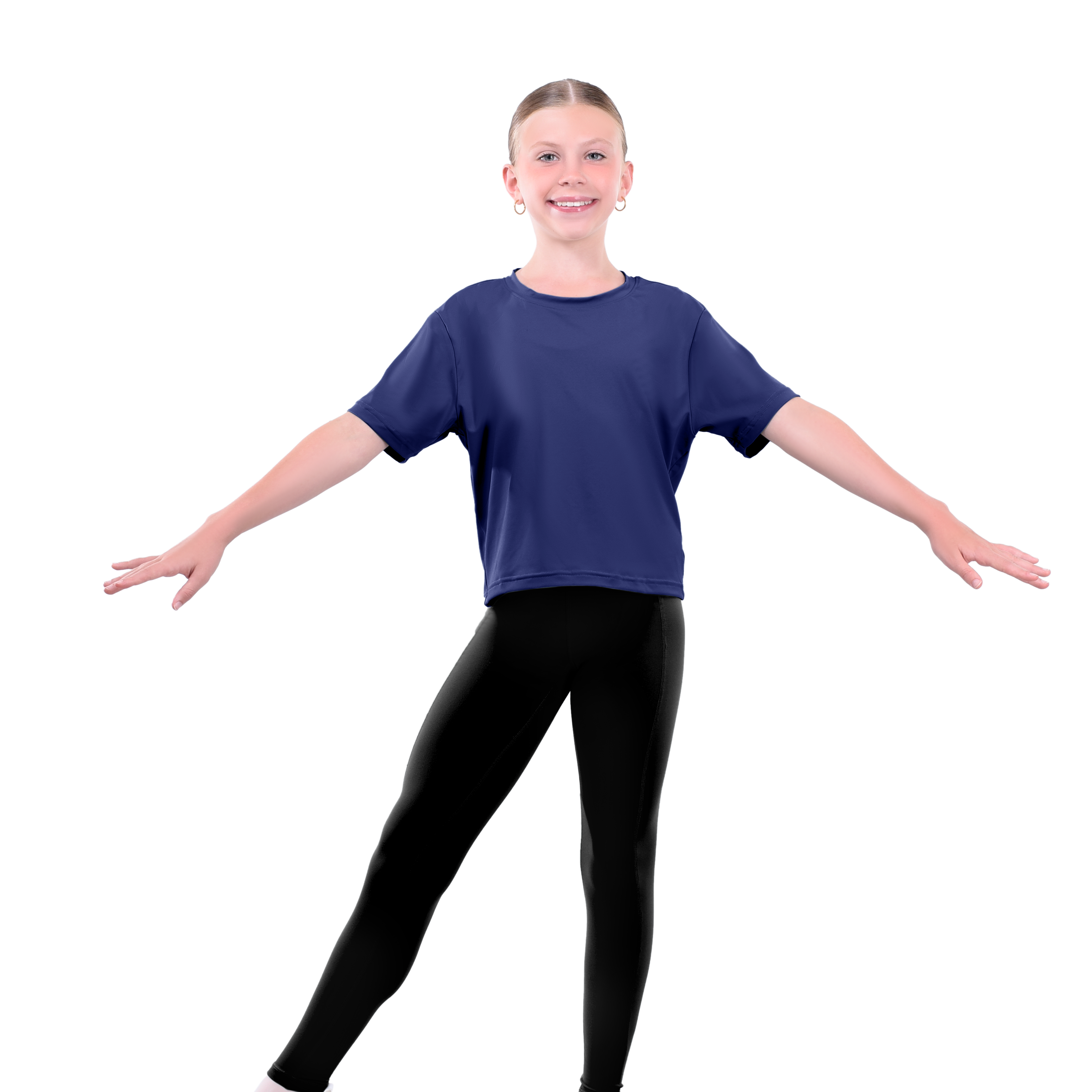 Womens Dance Short Sleeves T-shirt