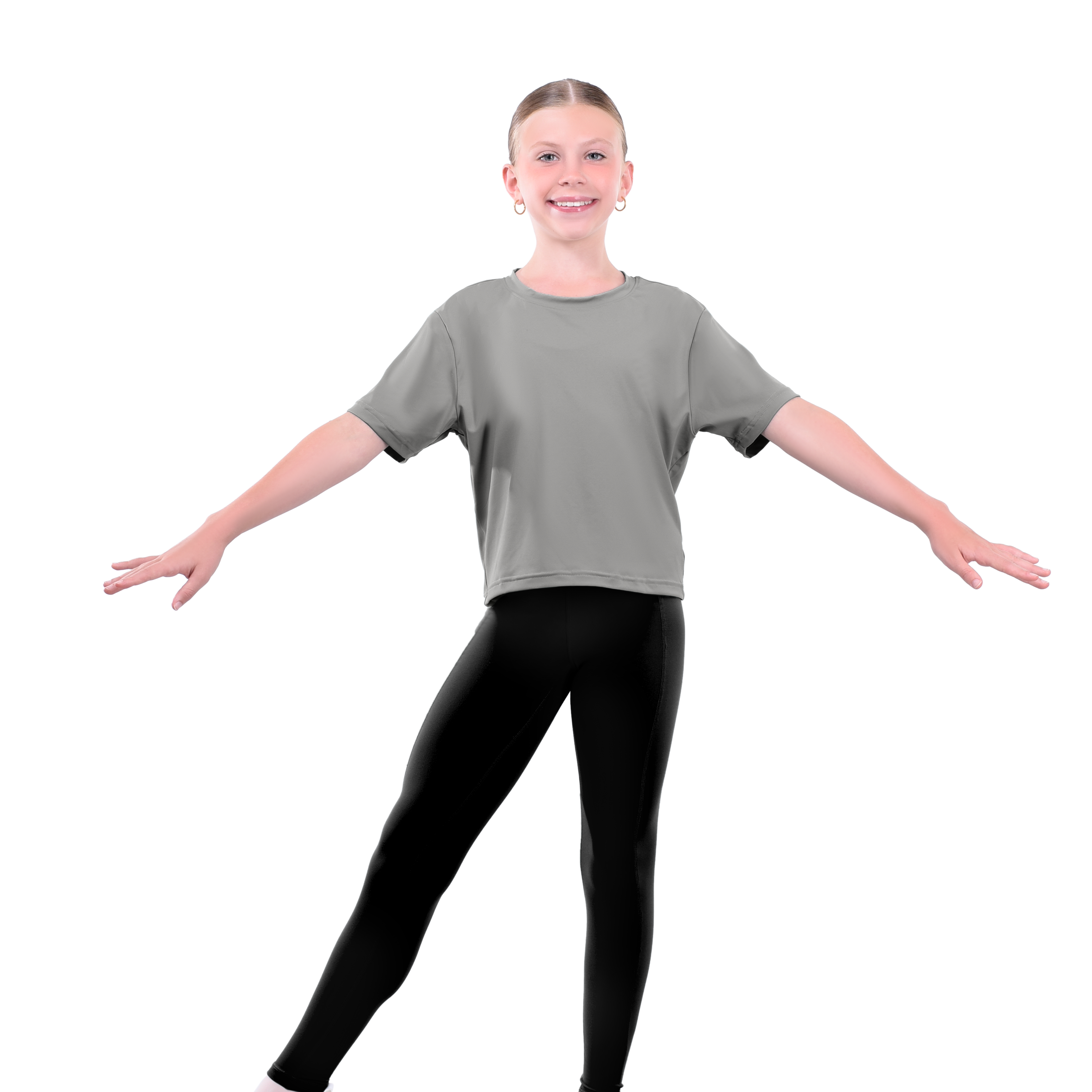 Womens Dance Short Sleeves T-shirt