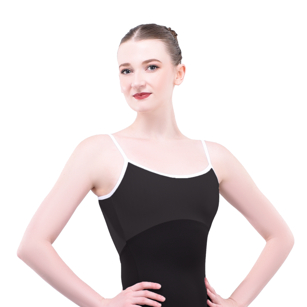HarmonyPro - Duotone Rib Camisole Leotard