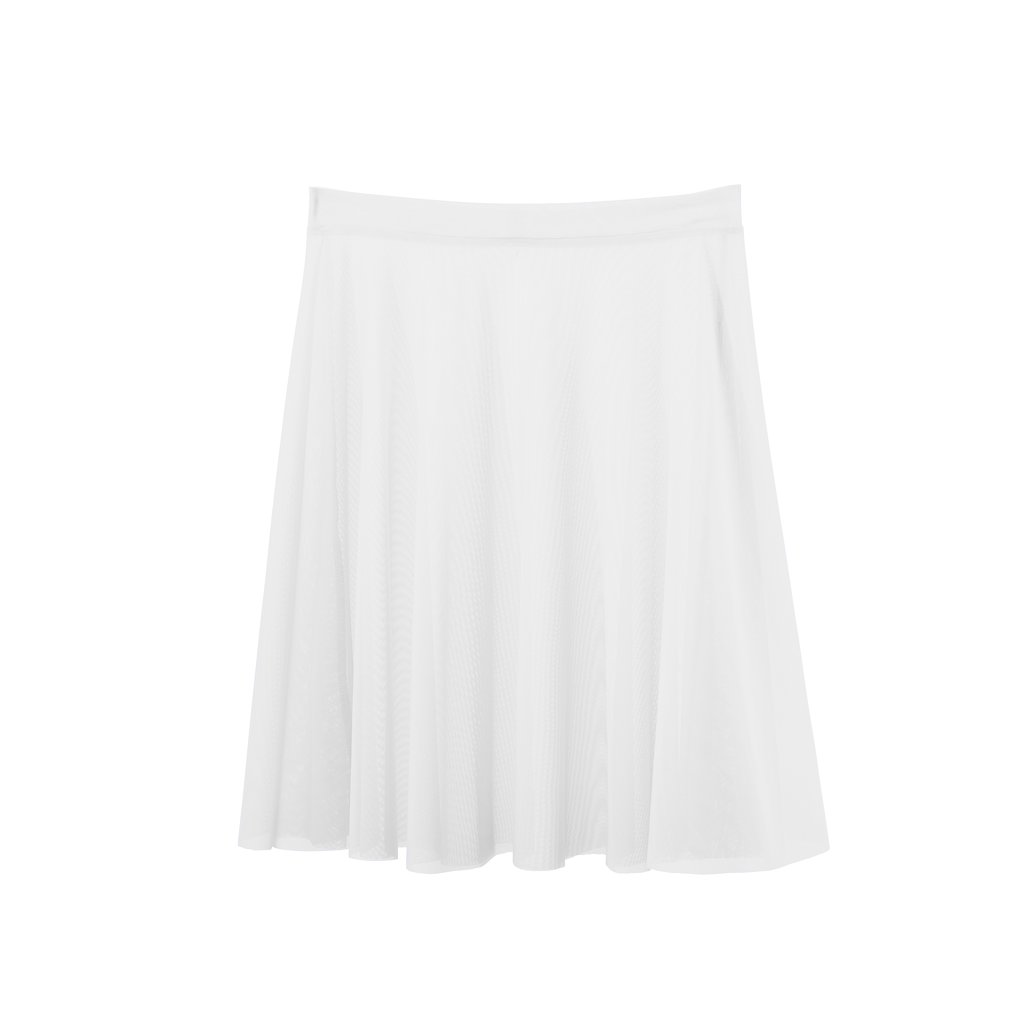 Vinchilight Mesh A-Line Above Knee Skirt