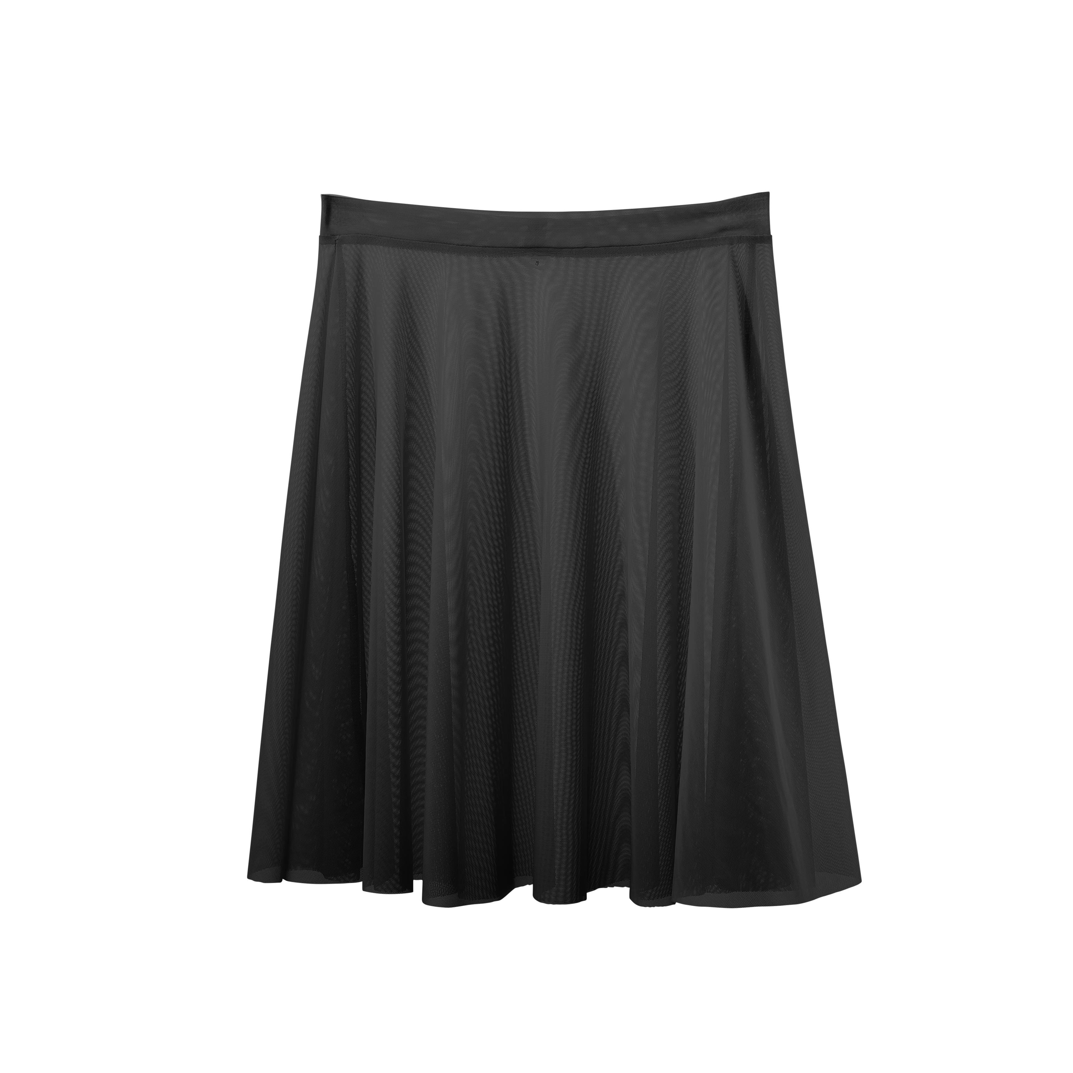 Vinchilight Mesh A-Line Above Knee Skirt
