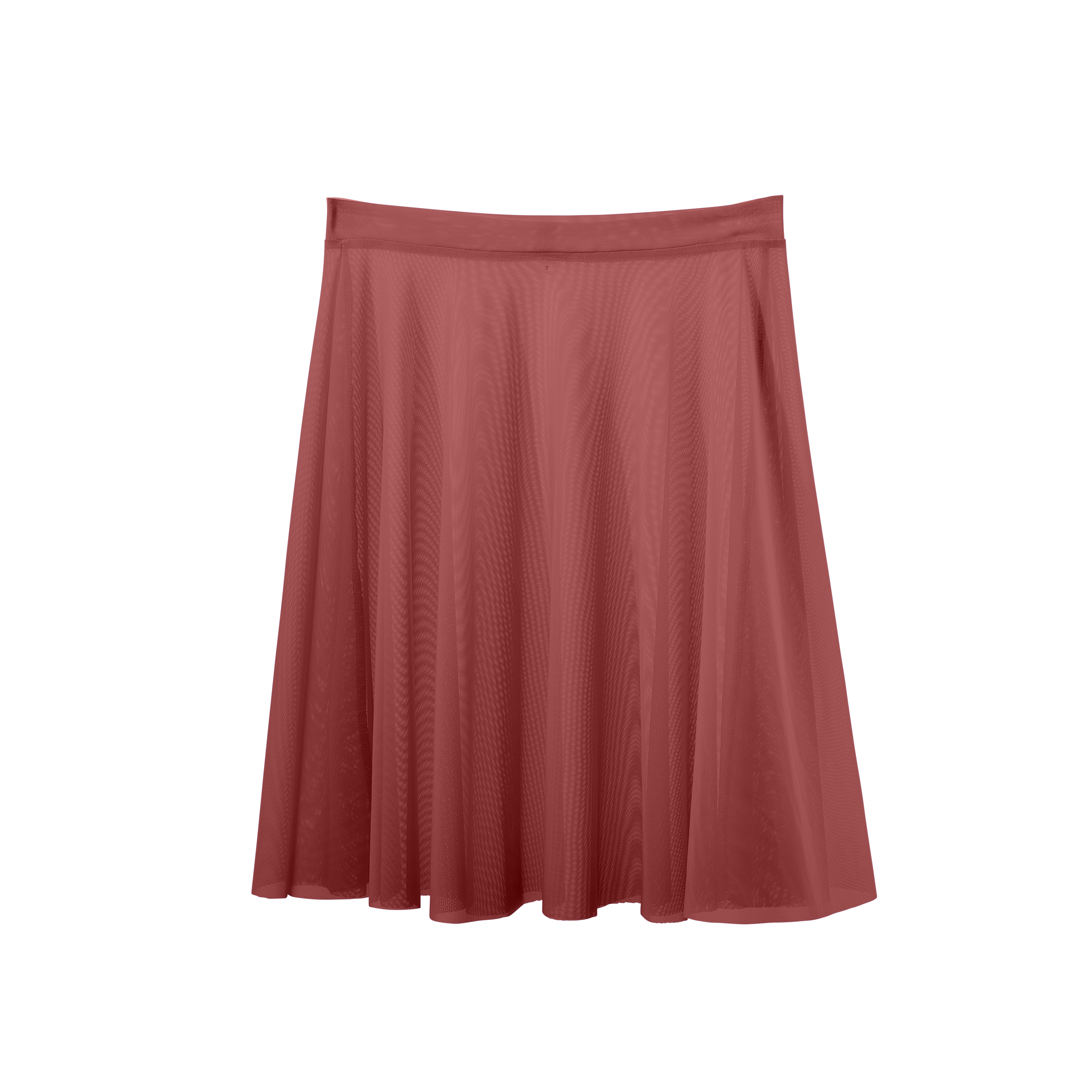 Vinchilight Mesh A-Line Above Knee Skirt