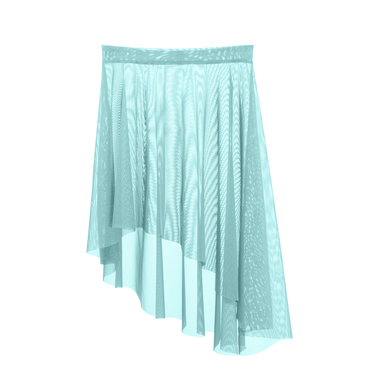 Meridien Mesh Lyrical Below Knee Skirt Corps Dancewear