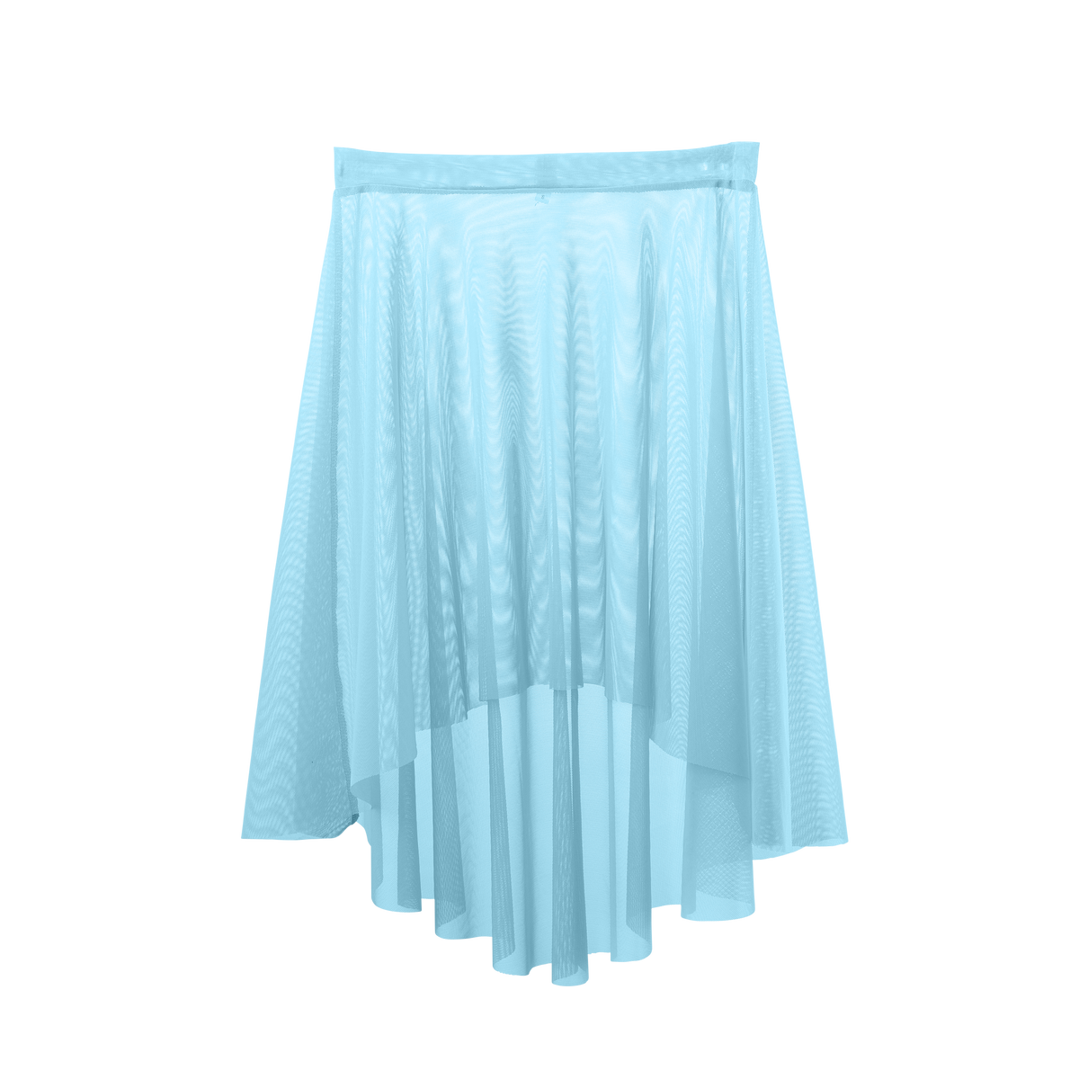 Meridien Mesh HighLow Below Knee Skirt Corps Dancewear