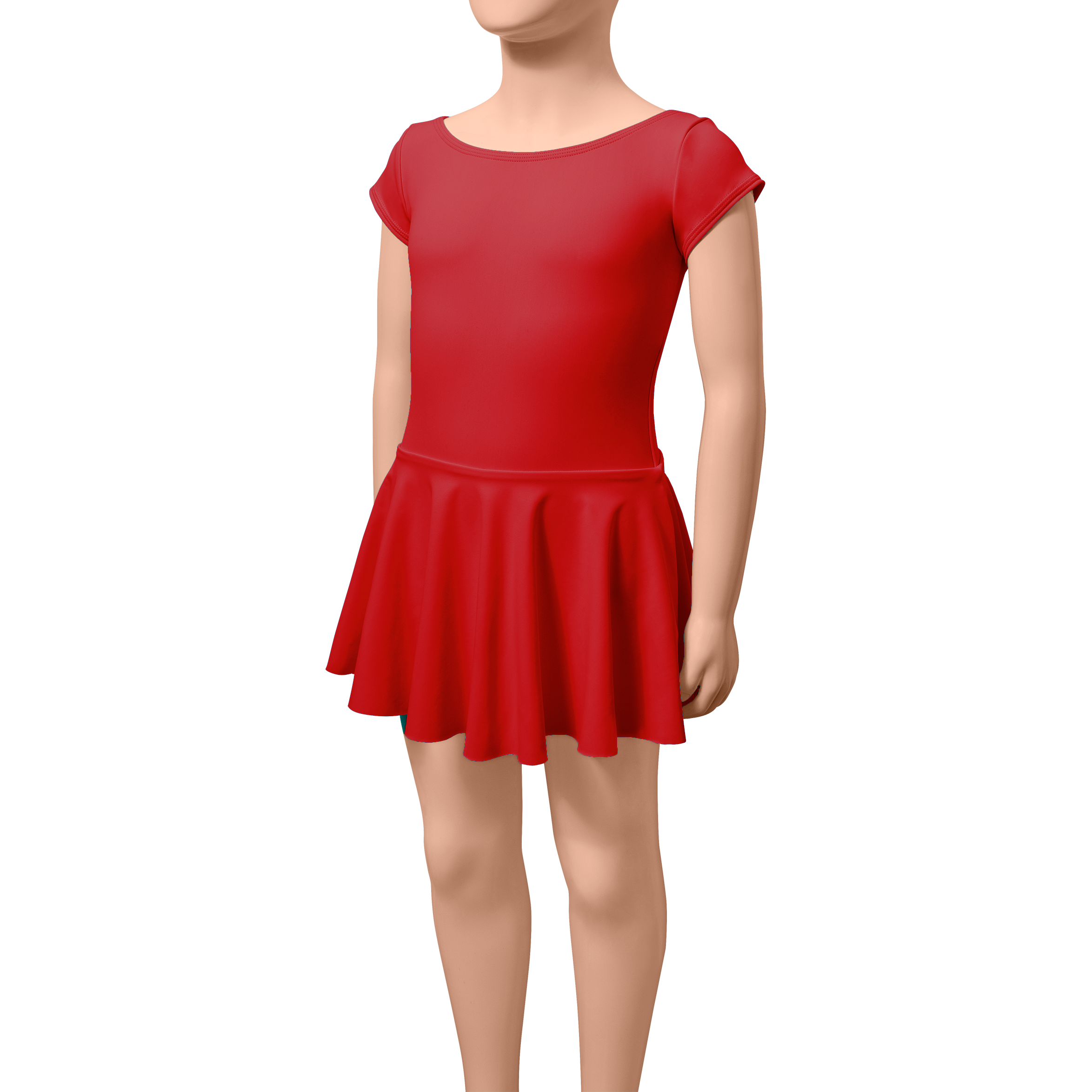 Skirted Cap Sleeves - Child