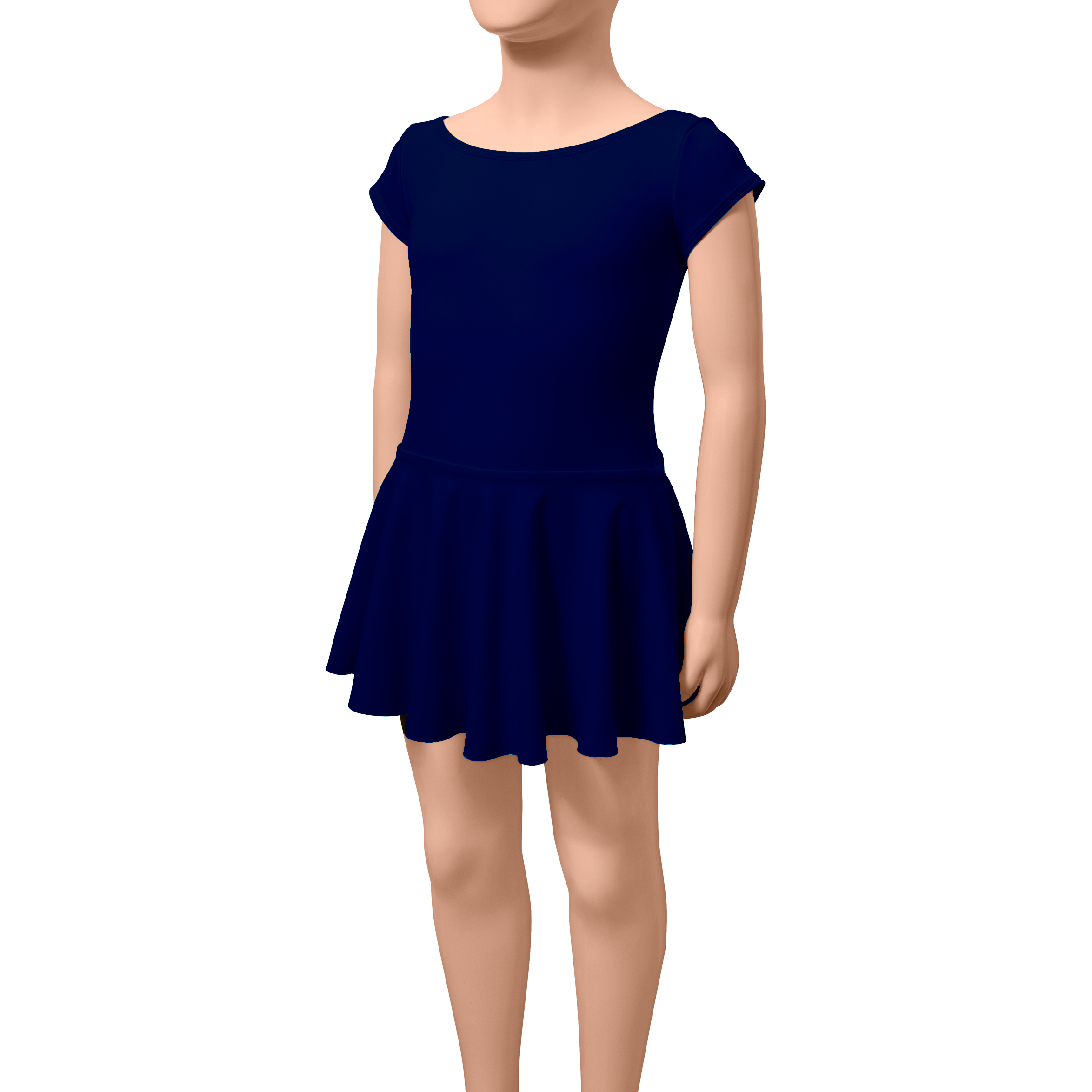 Skirted Cap Sleeves - Child