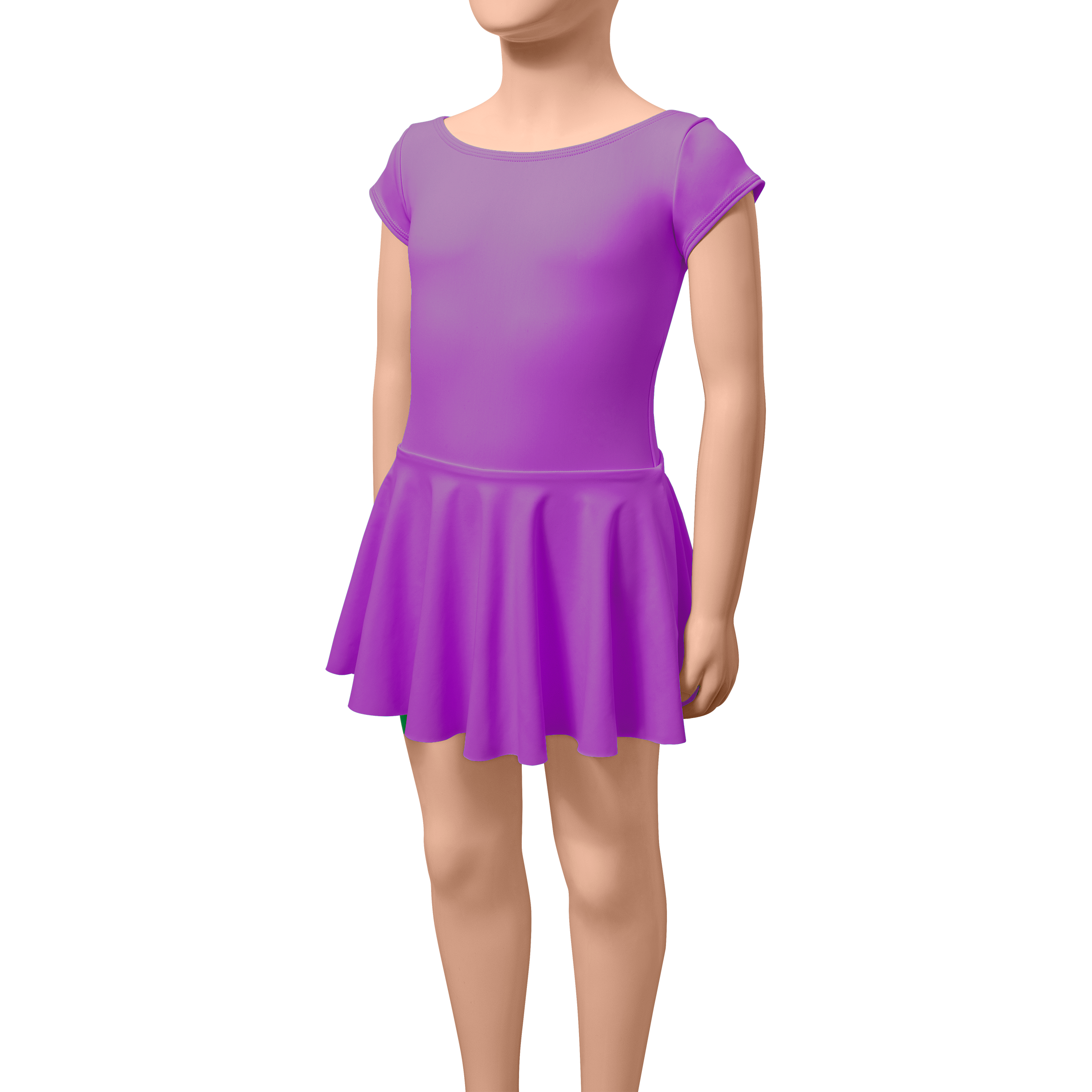 Skirted Cap Sleeves - Child