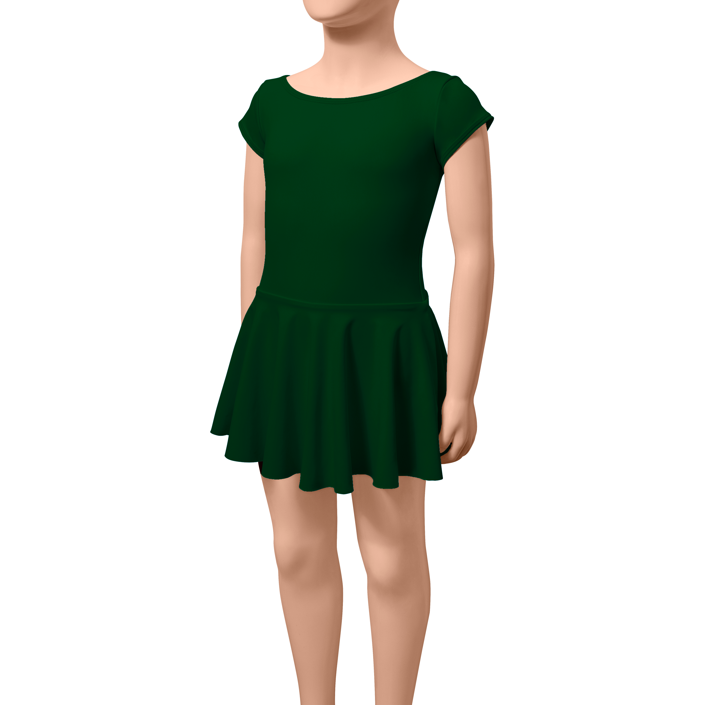 Skirted Cap Sleeves - Child