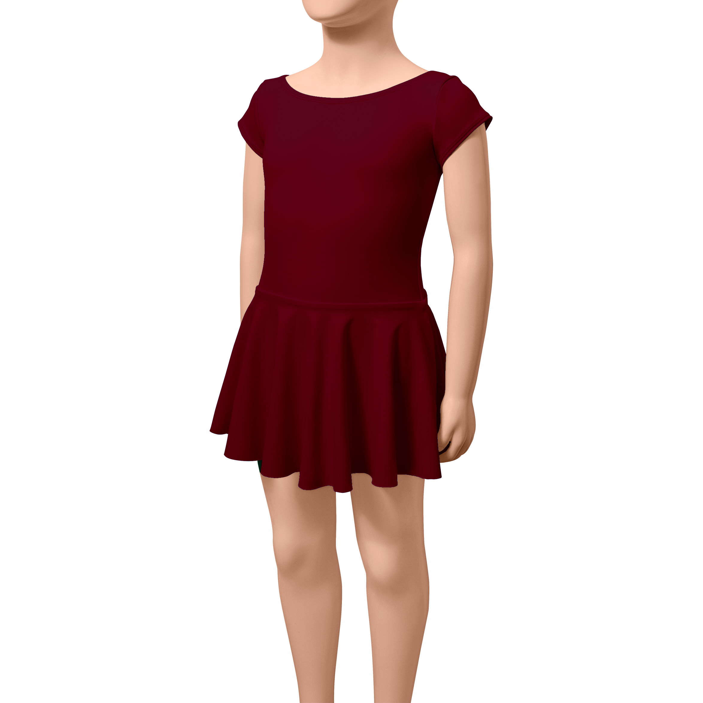 Skirted Cap Sleeves - Child
