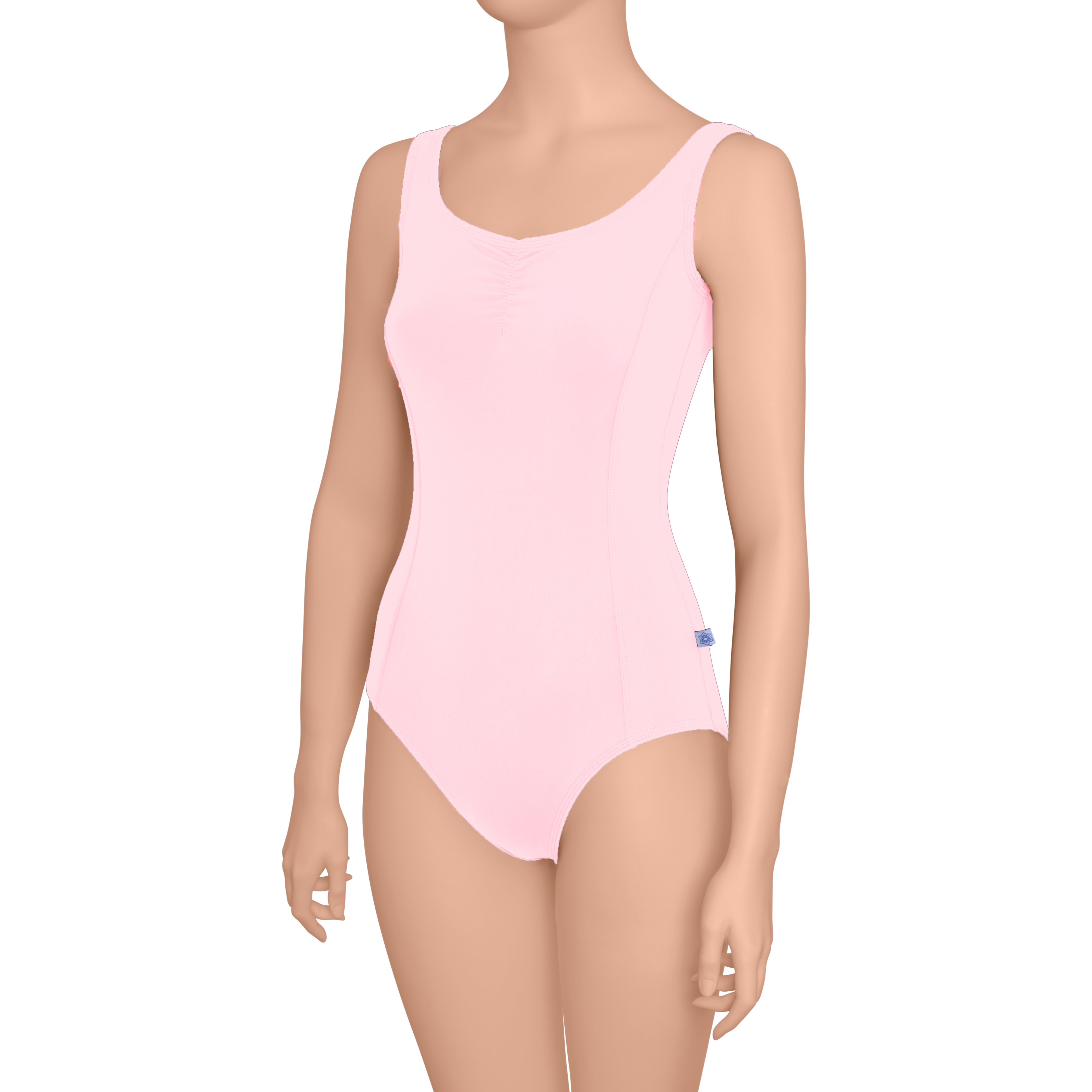 Princess Seams Tank with Pinched Front, Mid Back - Adult