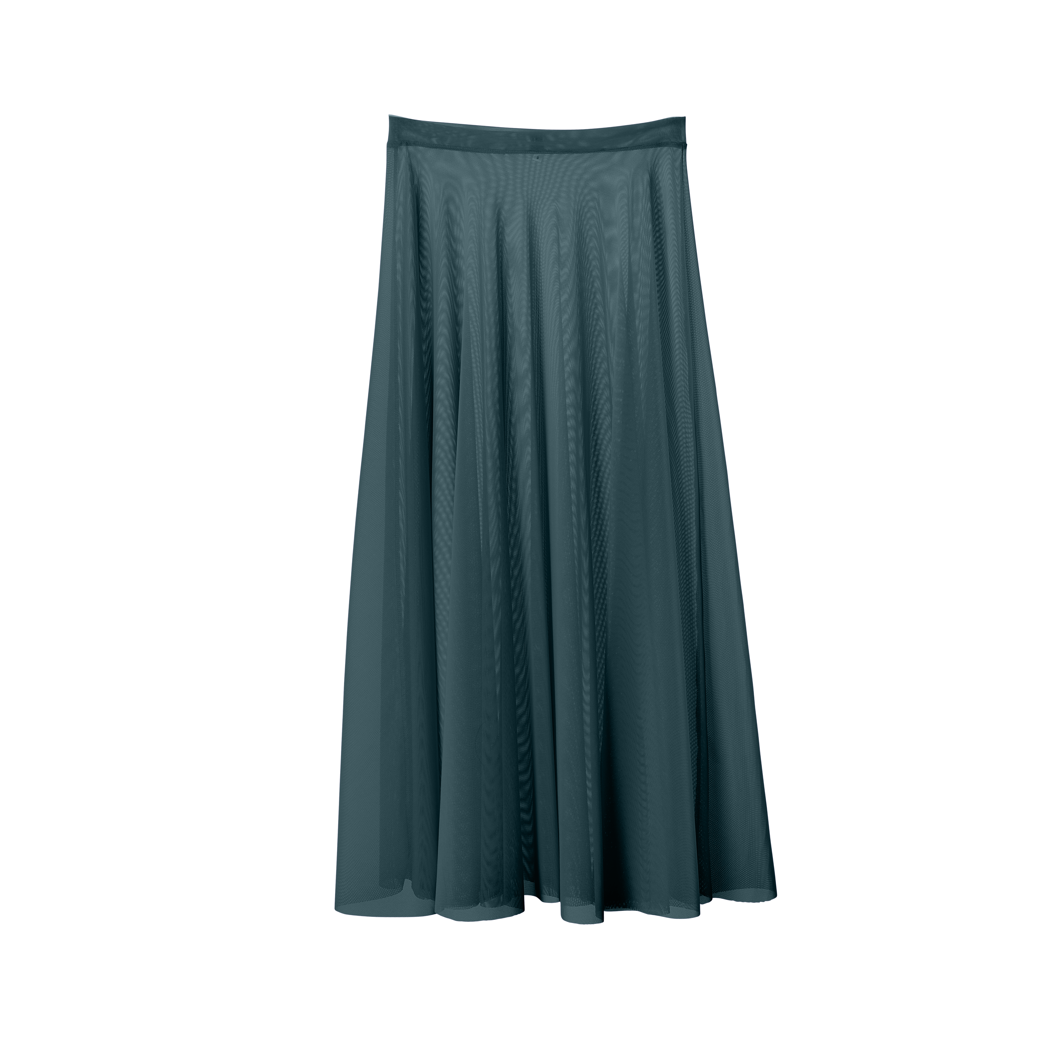 Vinchilight Mesh A-Line Maxi Skirt