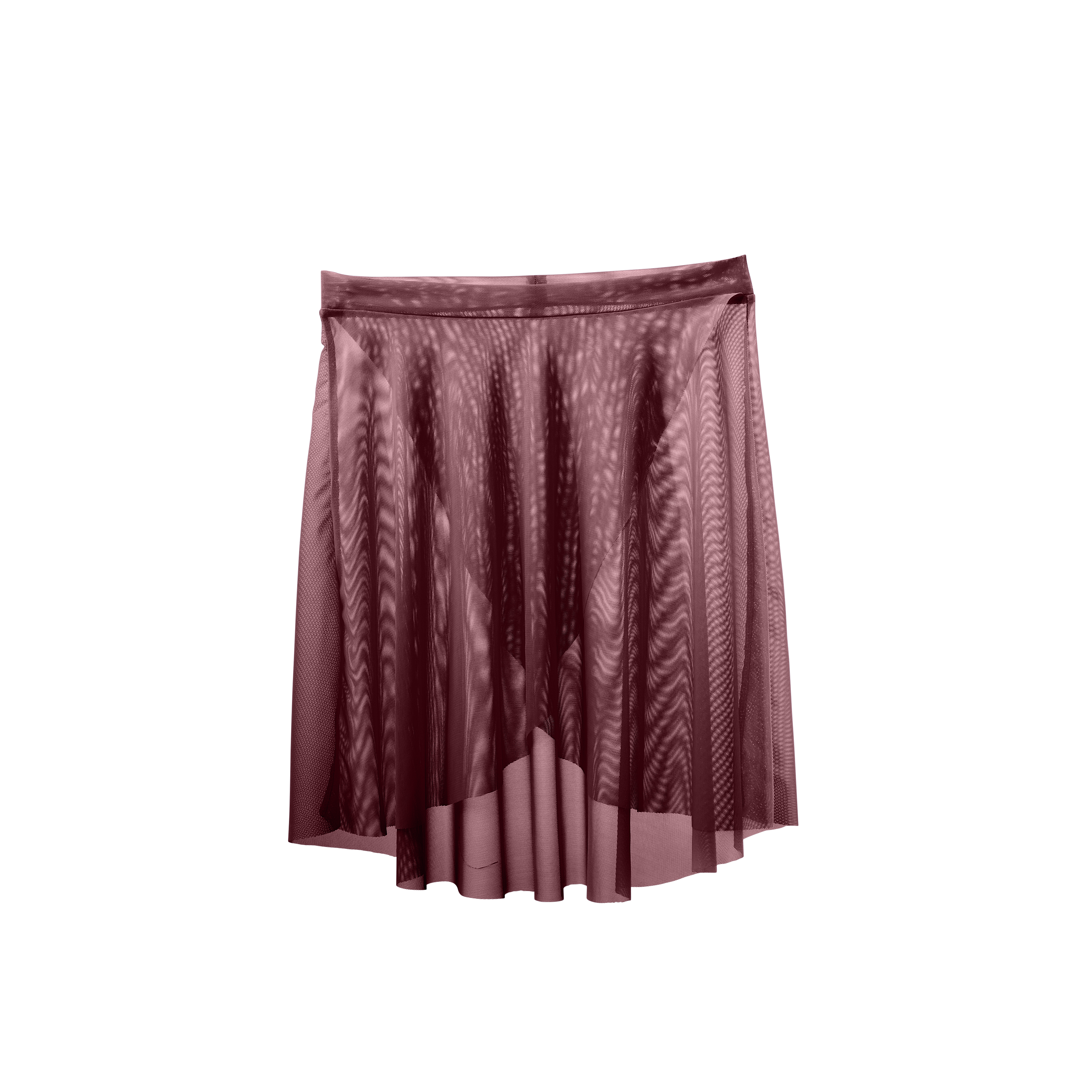 Vinchilight Mesh Criss Cross Above Knee Skirt