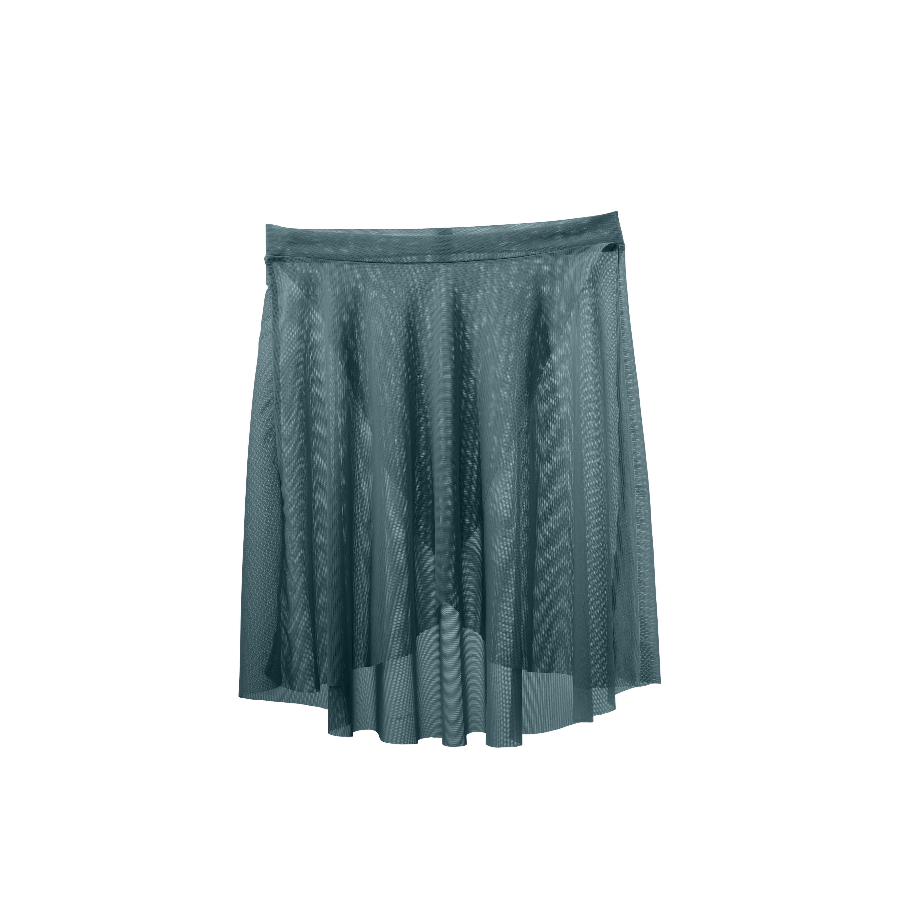 Vinchilight Mesh Criss Cross Above Knee Skirt