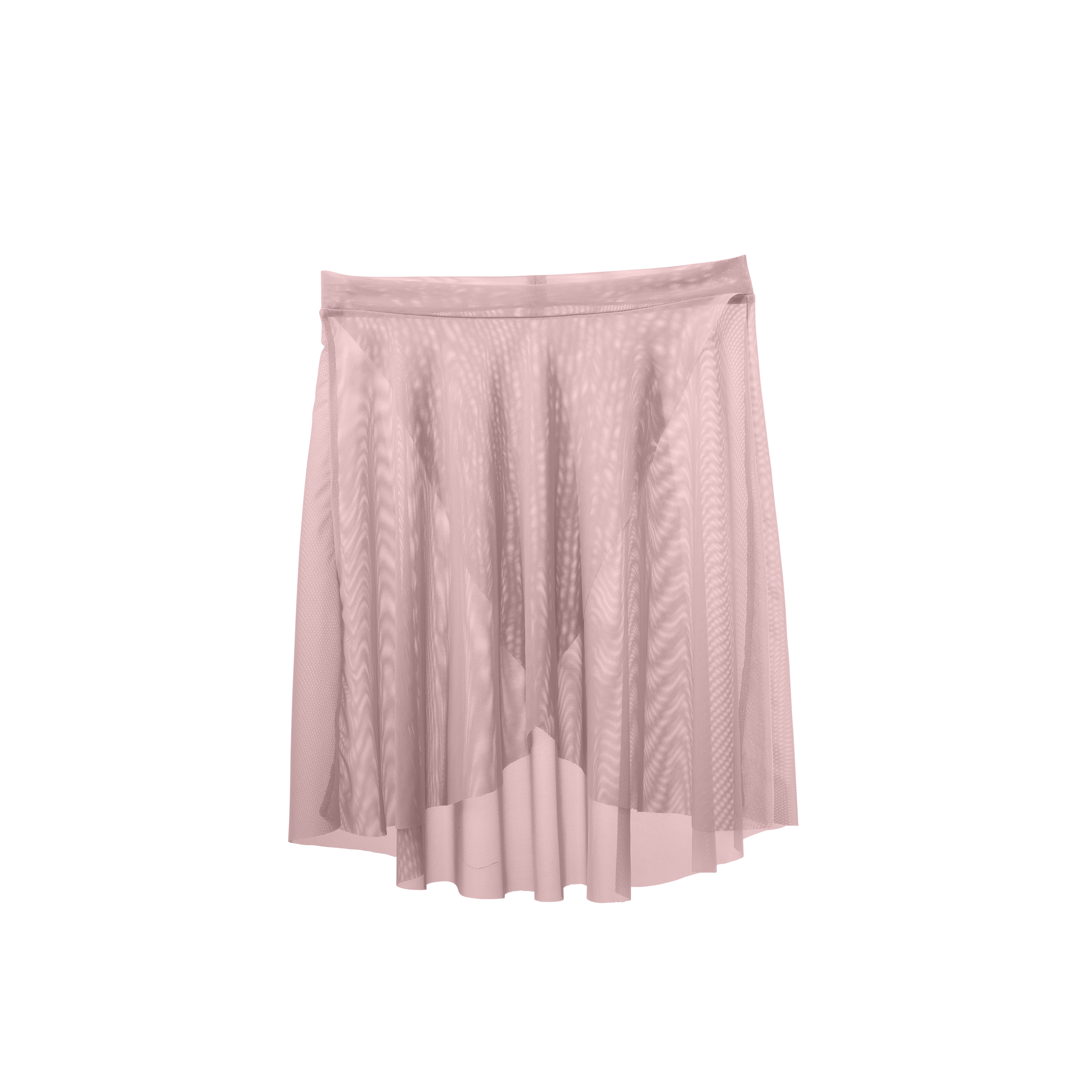 Vinchilight Mesh Criss Cross Above Knee Skirt