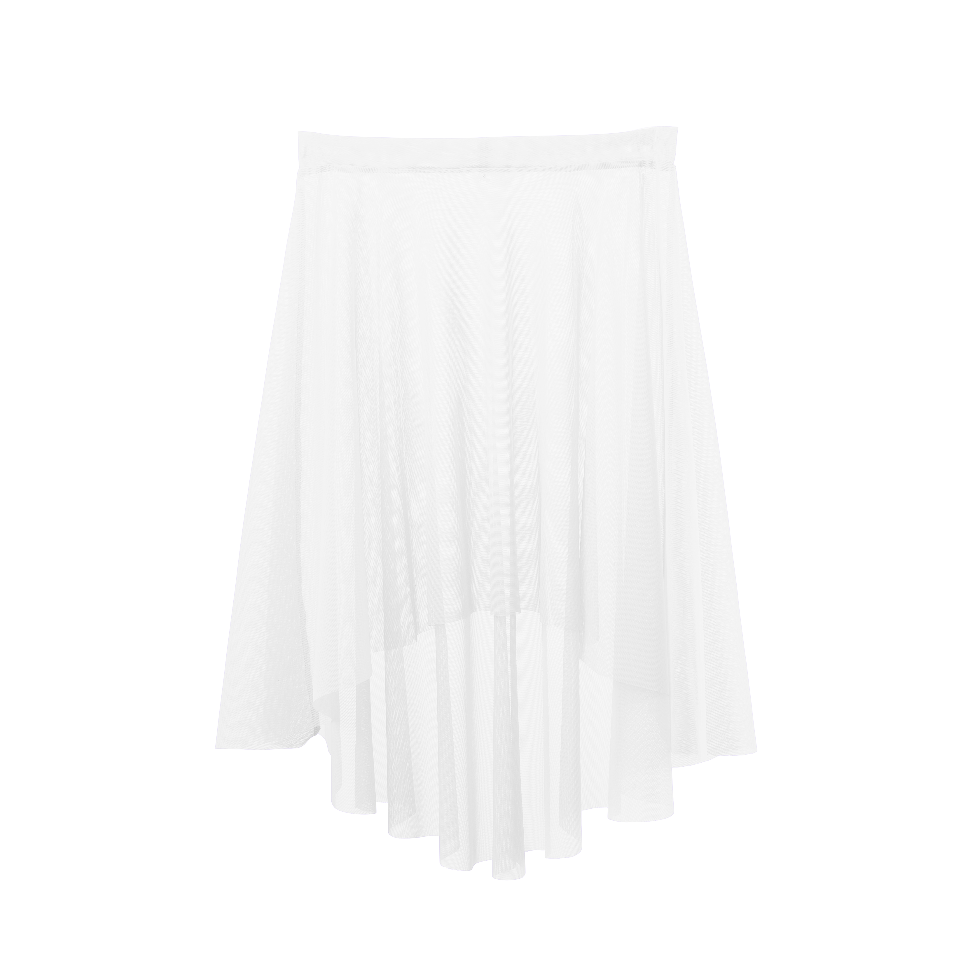 Vinchilight Mesh High-Low Below Knee Skirt - Child