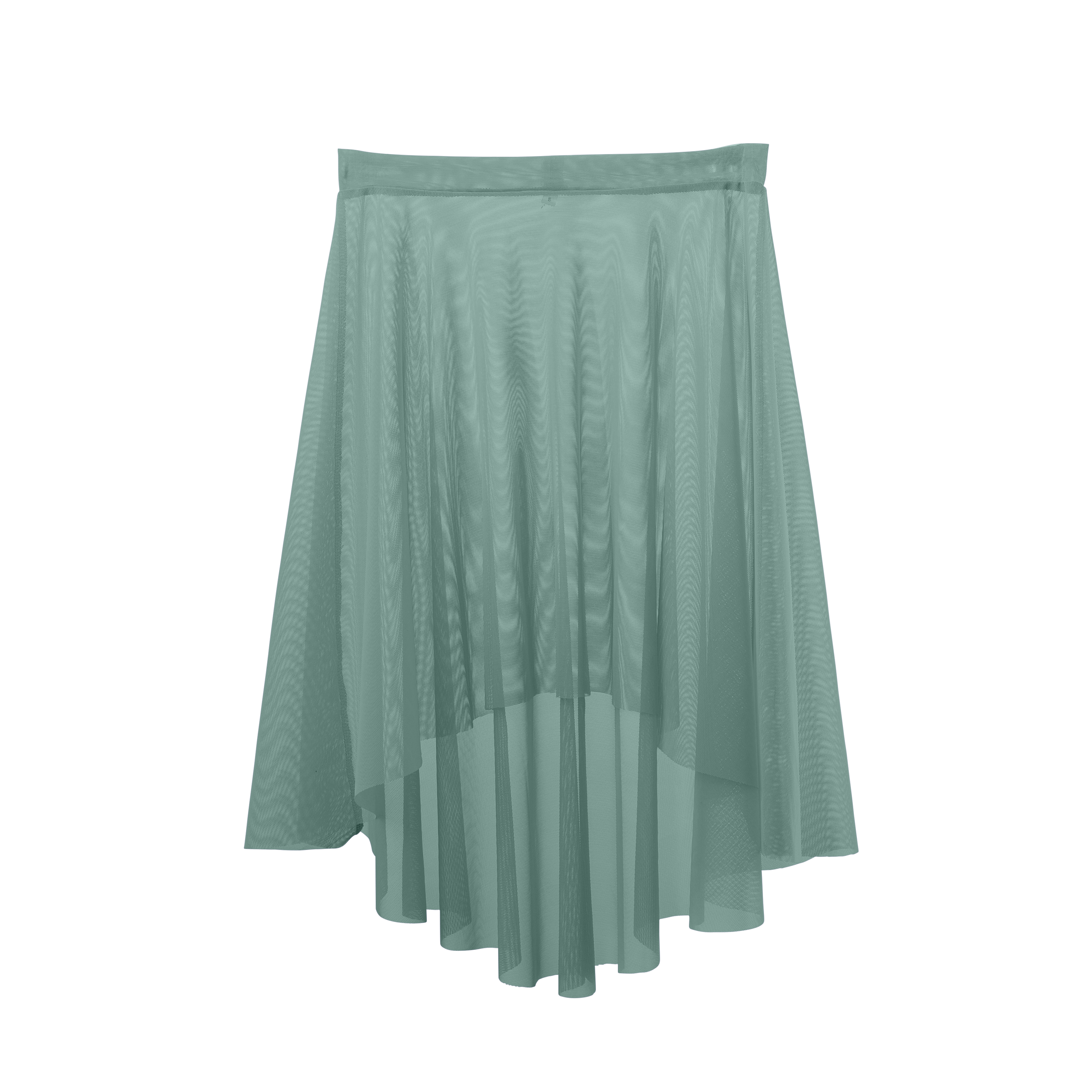 Vinchilight Mesh High-Low Below Knee Skirt - Child