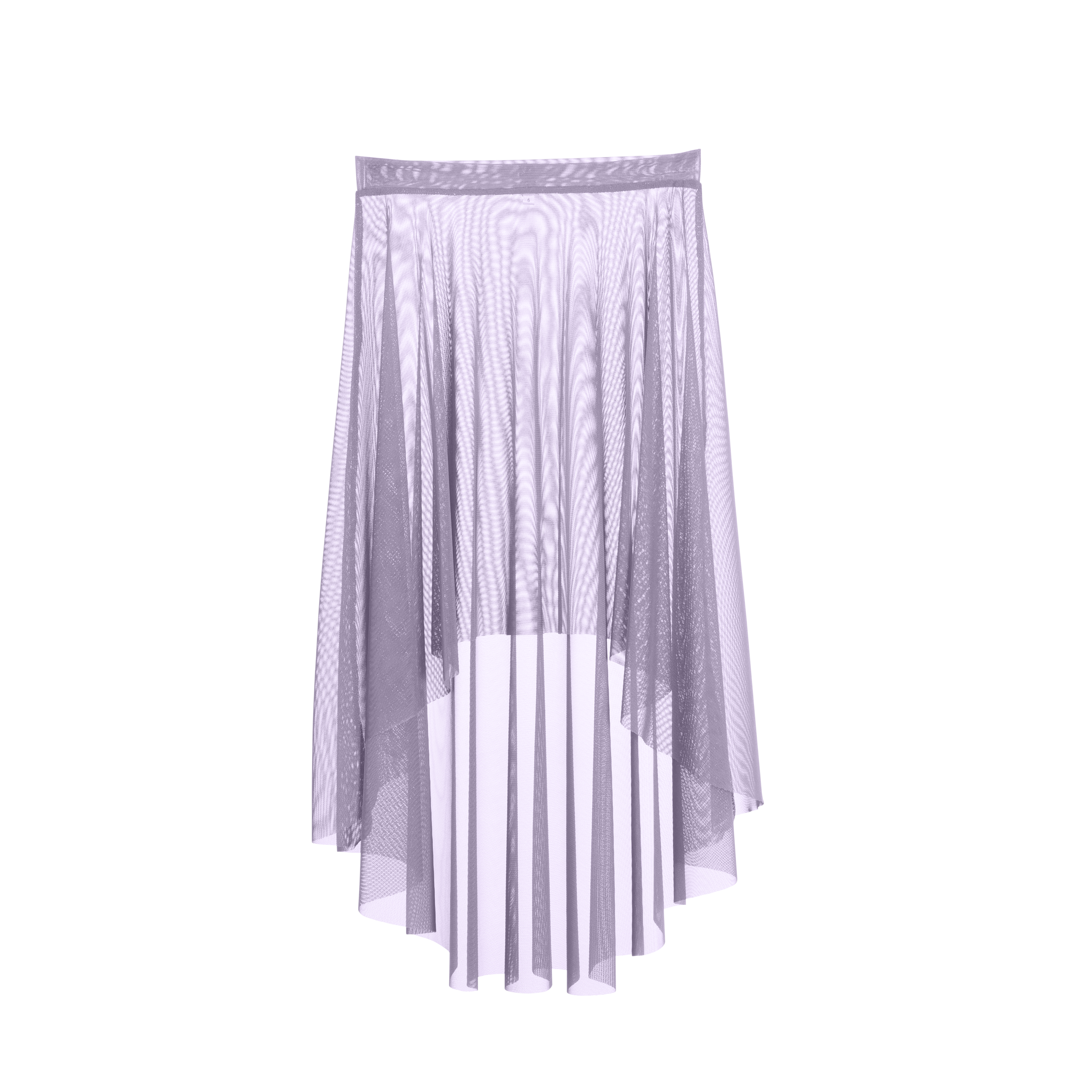 Vinchilight Mesh High-Low Midi Skirt - Child