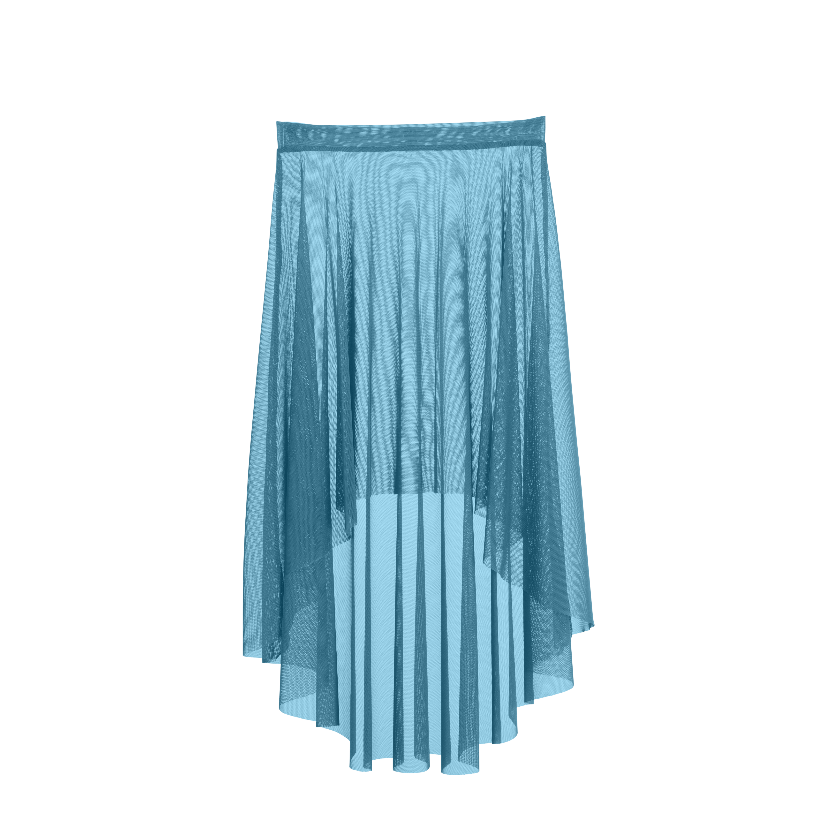 Vinchilight Mesh High-Low Midi Skirt - Child