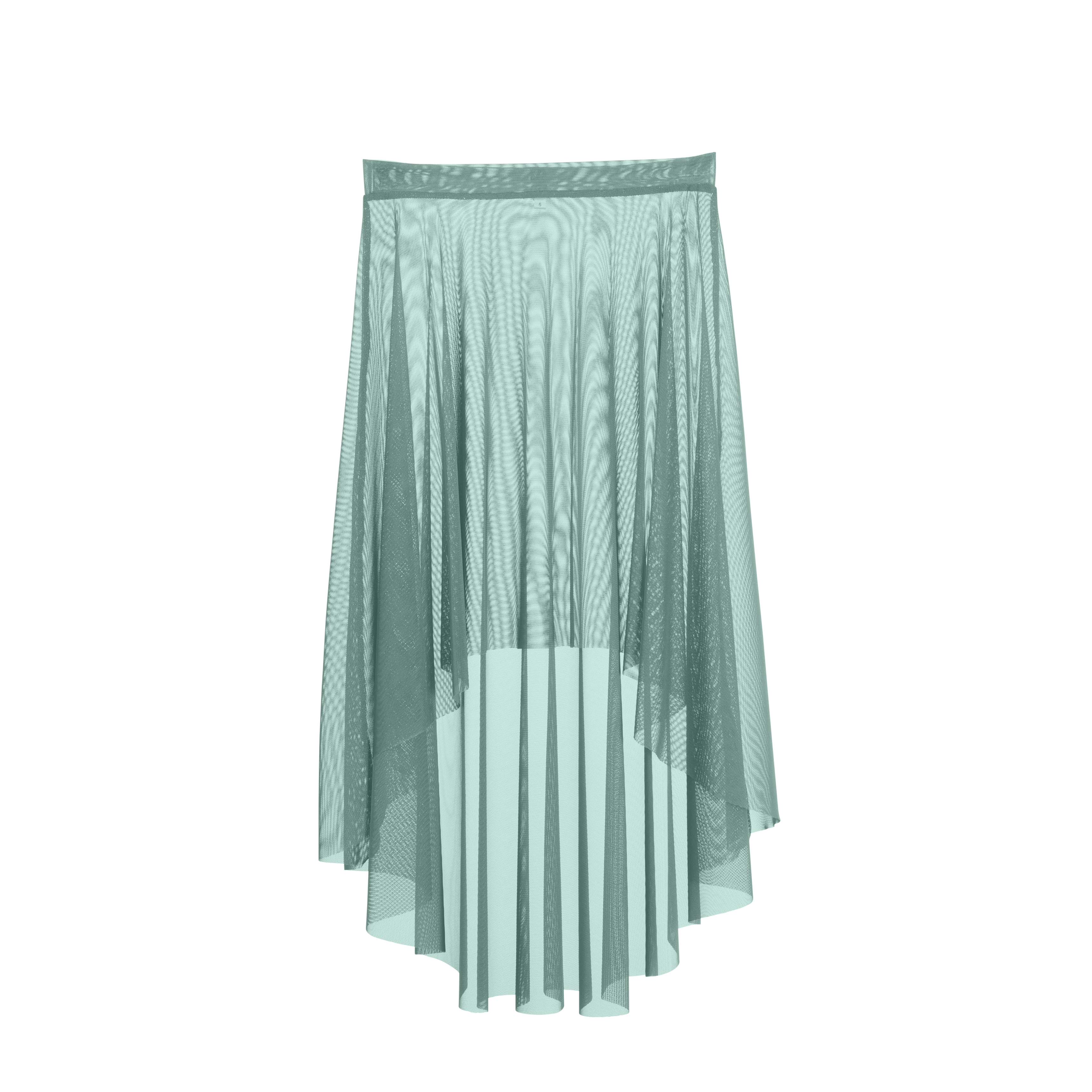Vinchilight Mesh High-Low Midi Skirt - Child
