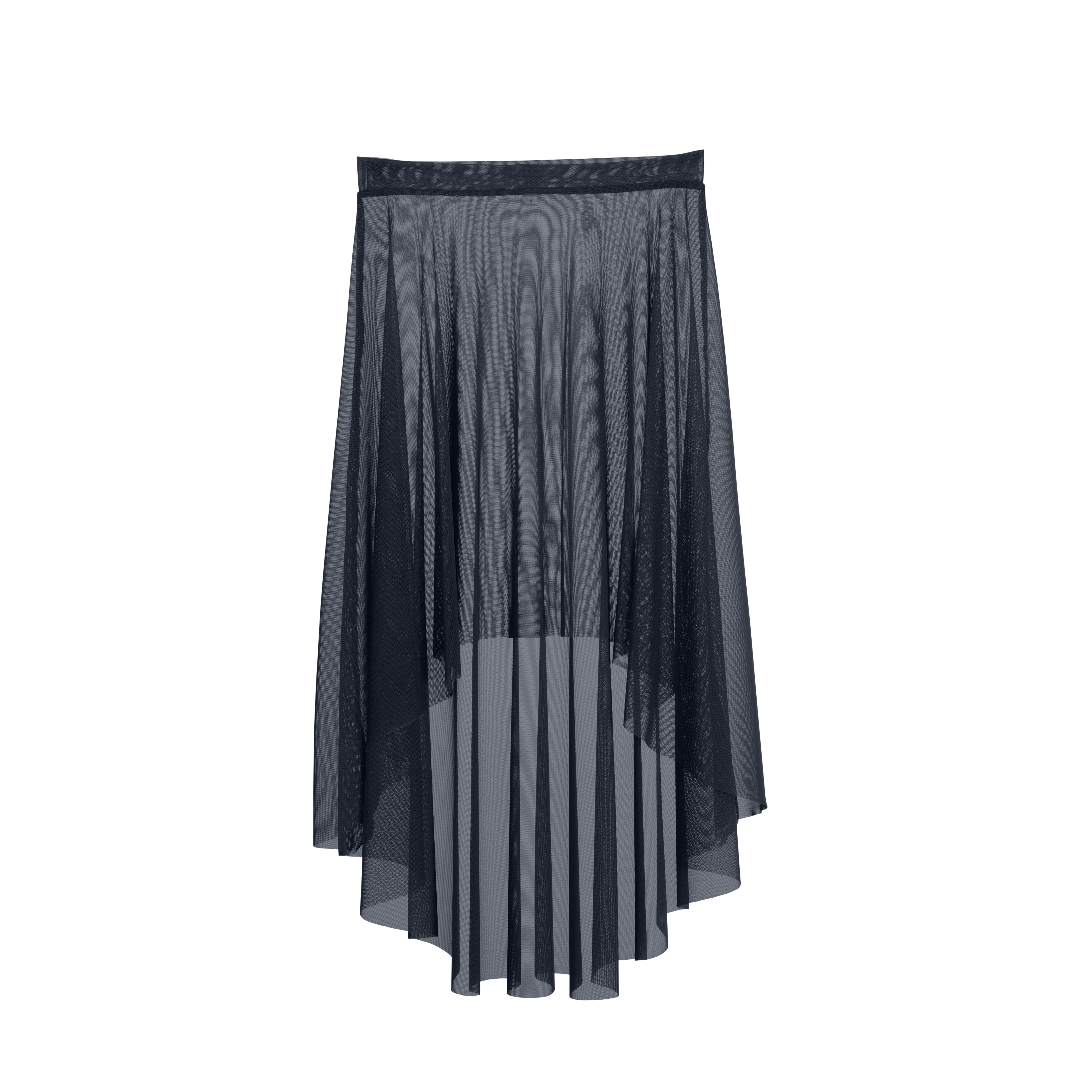 Vinchilight Mesh High-Low Midi Skirt - Child