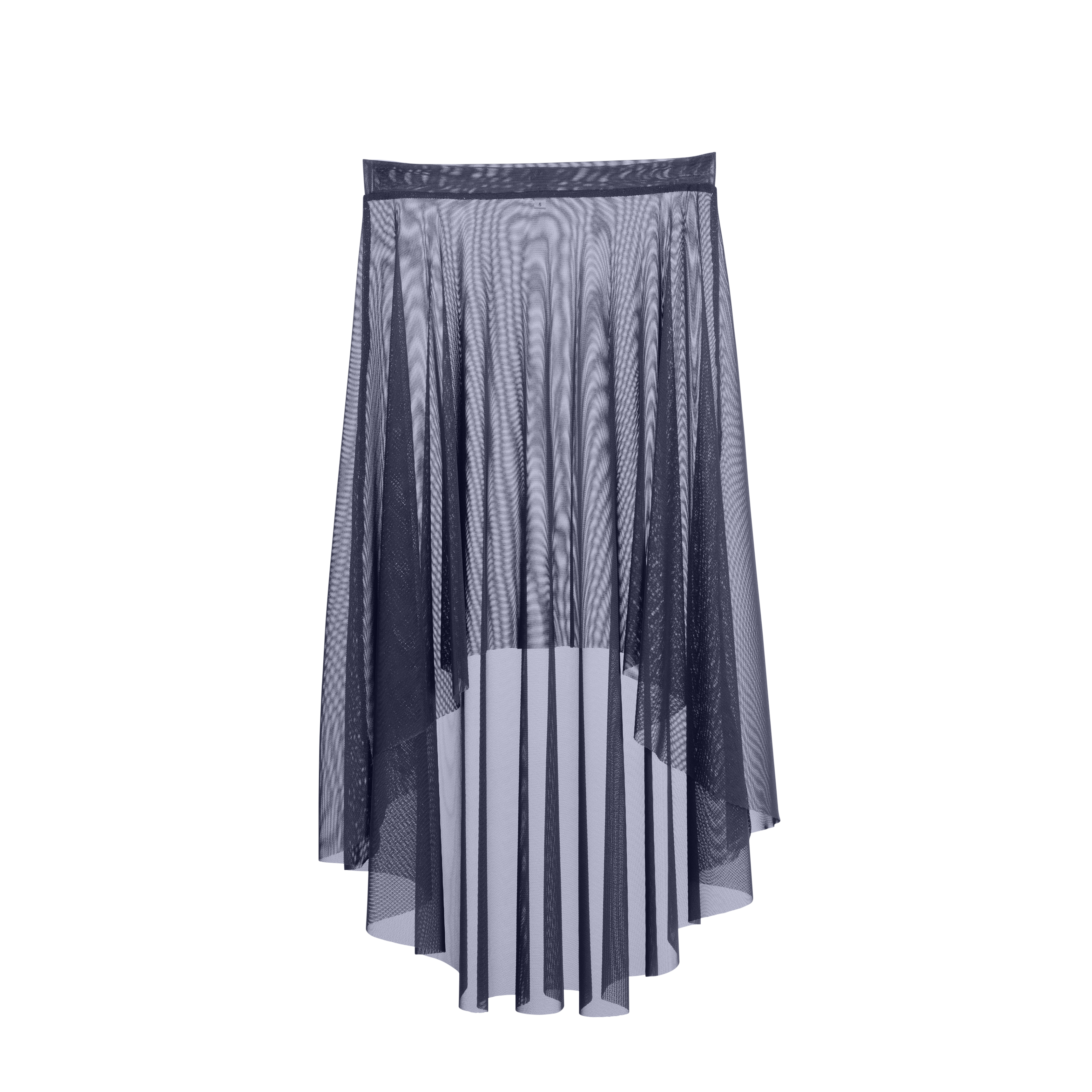 Vinchilight Mesh High-Low Midi Skirt