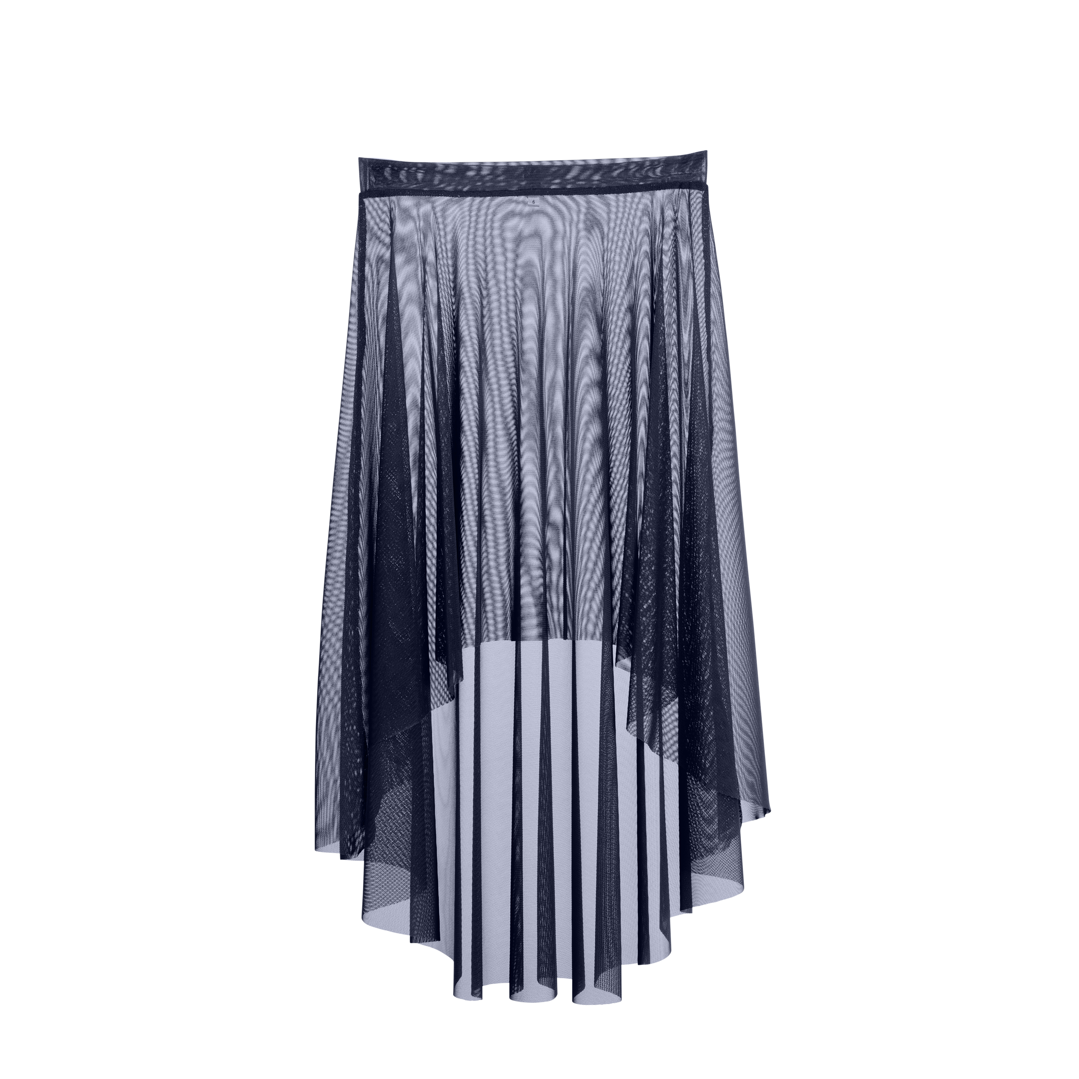 Vinchilight Mesh High-Low Midi Skirt