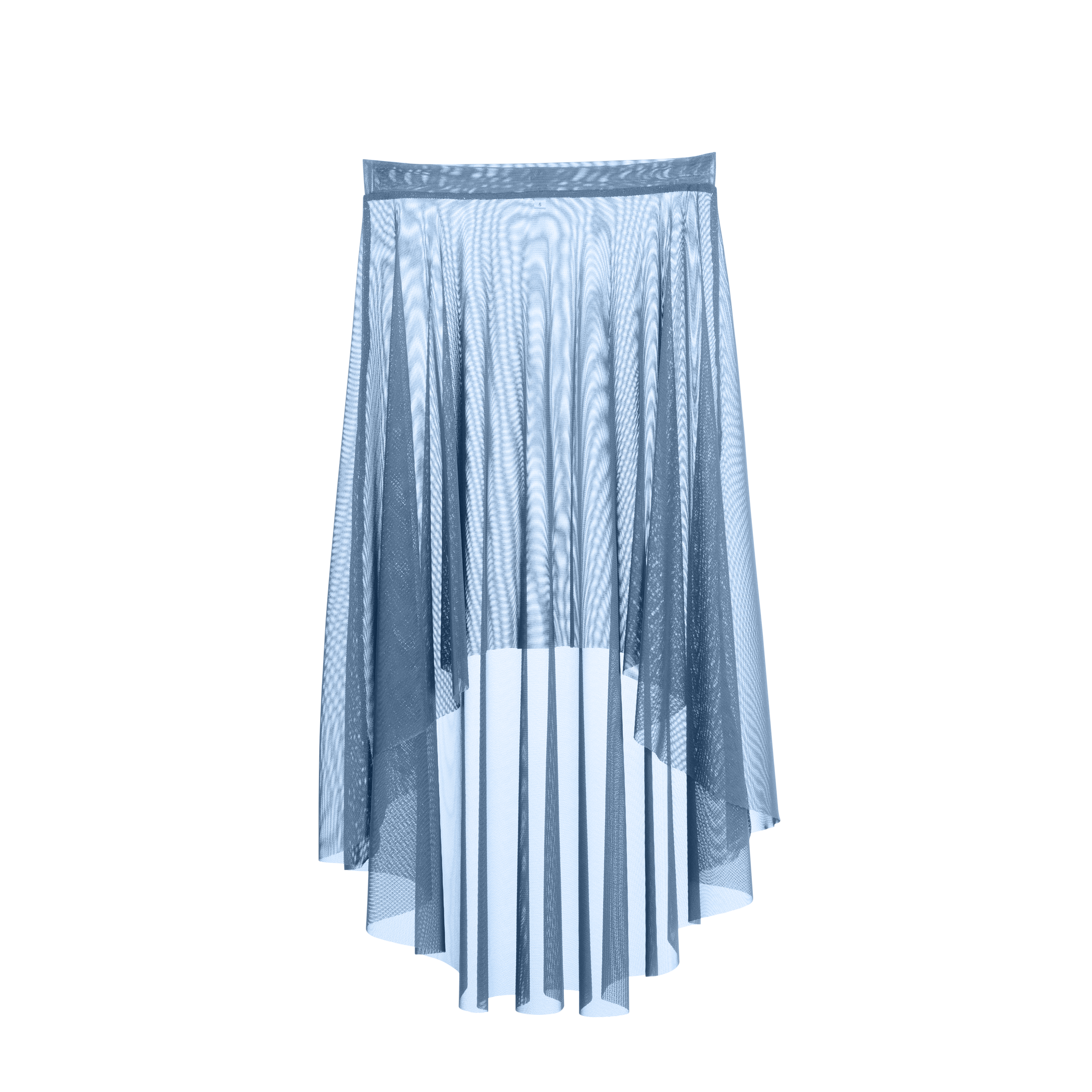 Vinchilight Mesh High-Low Midi Skirt - Child