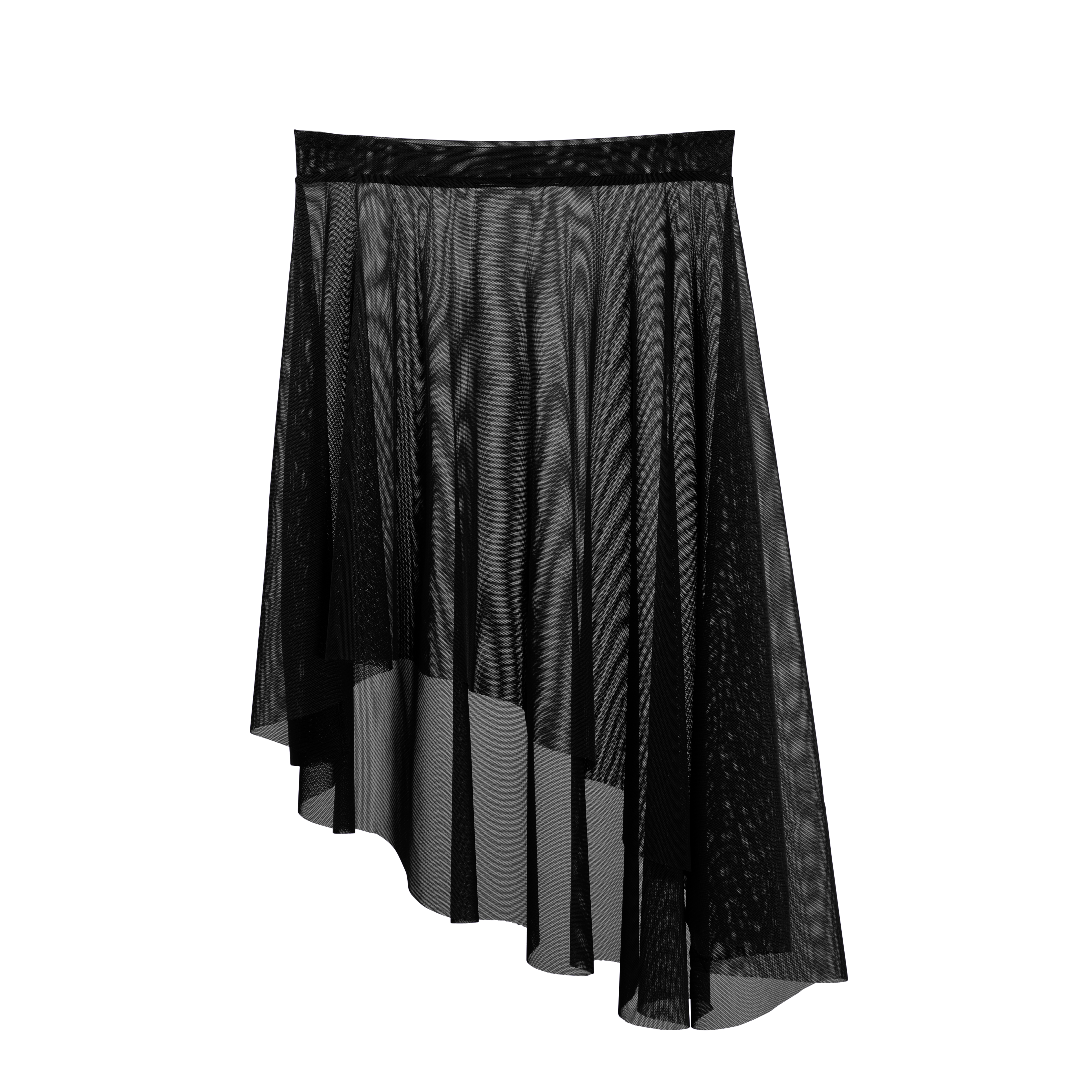 Vinchilight Mesh Lyrical Below Knee Skirt