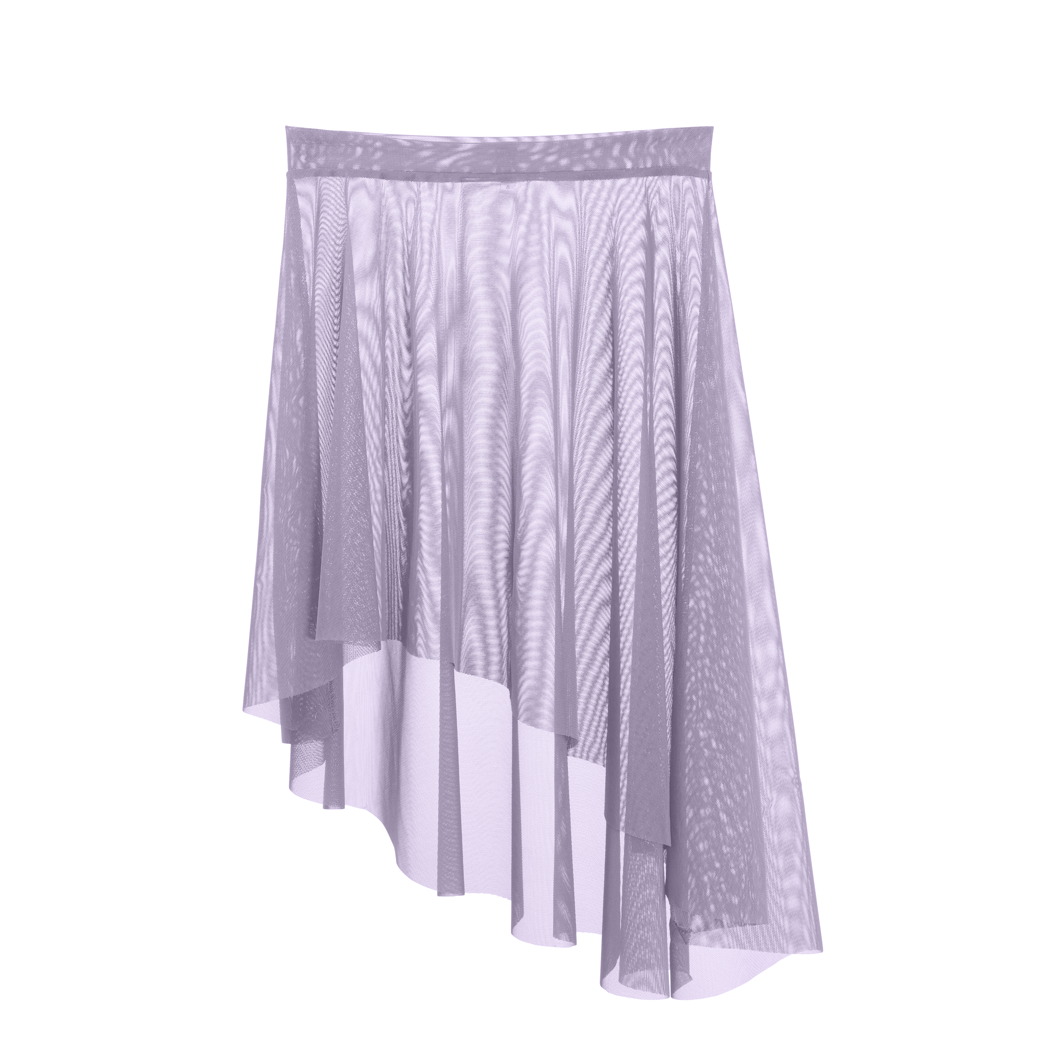 Vinchilight Mesh Lyrical Below Knee Skirt
