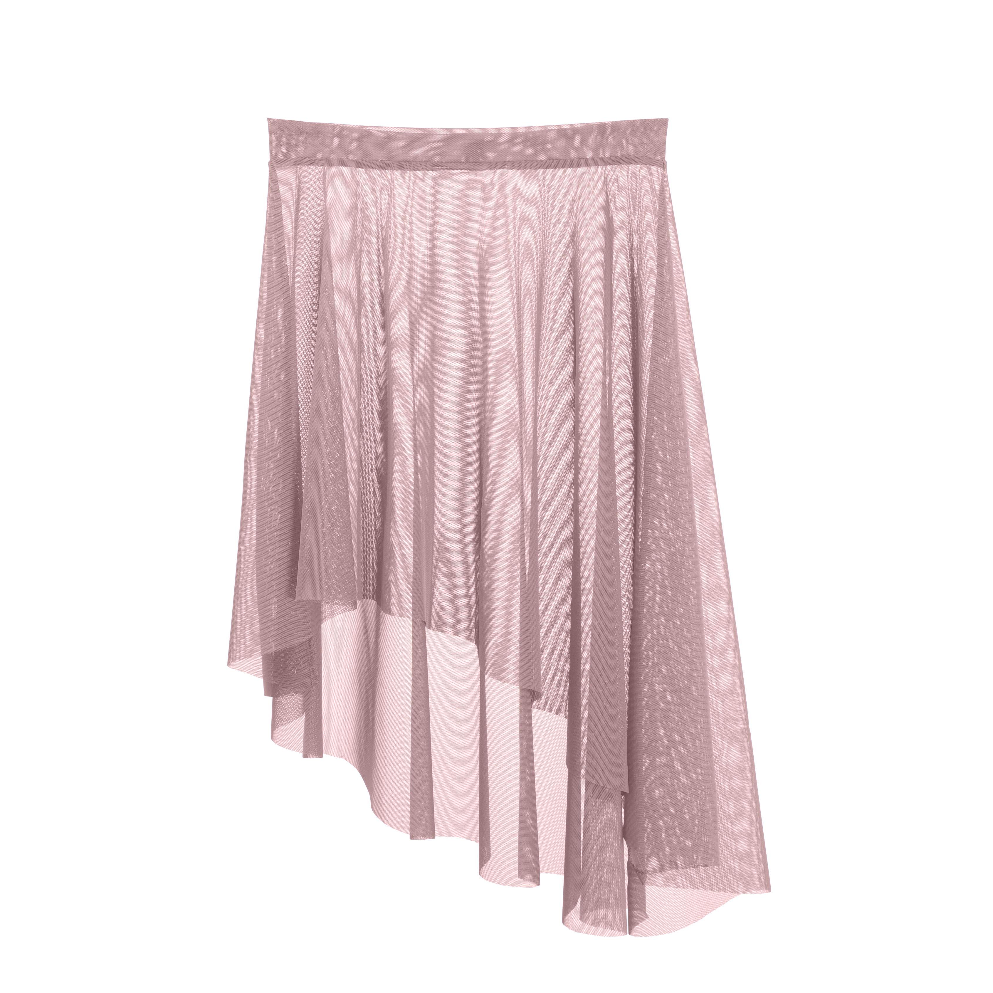 Vinchilight Mesh Lyrical Below Knee Skirt