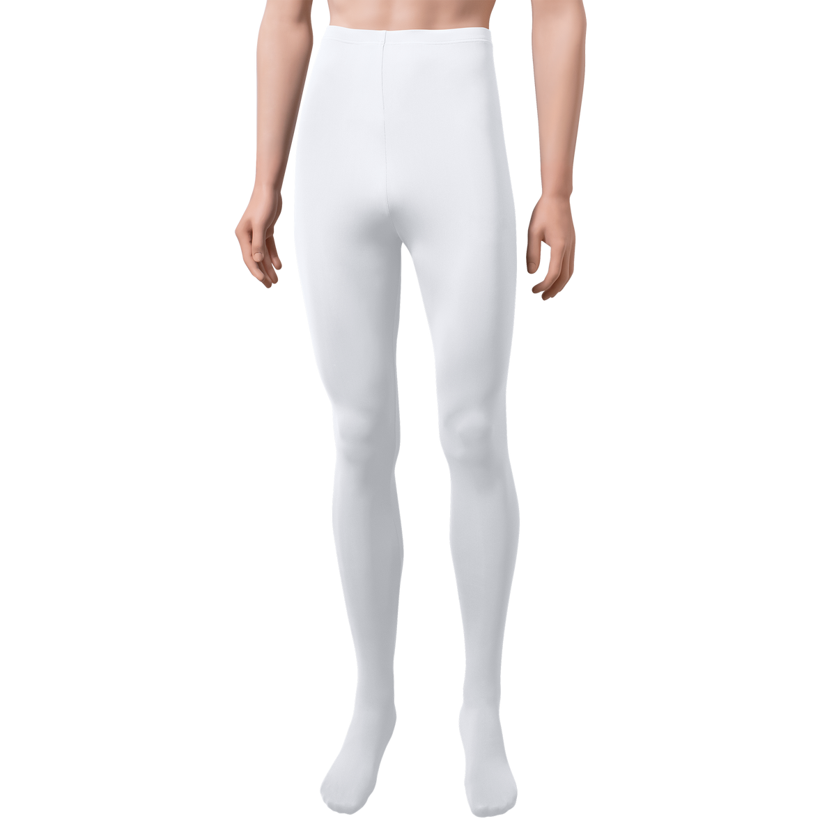 White footed tights top