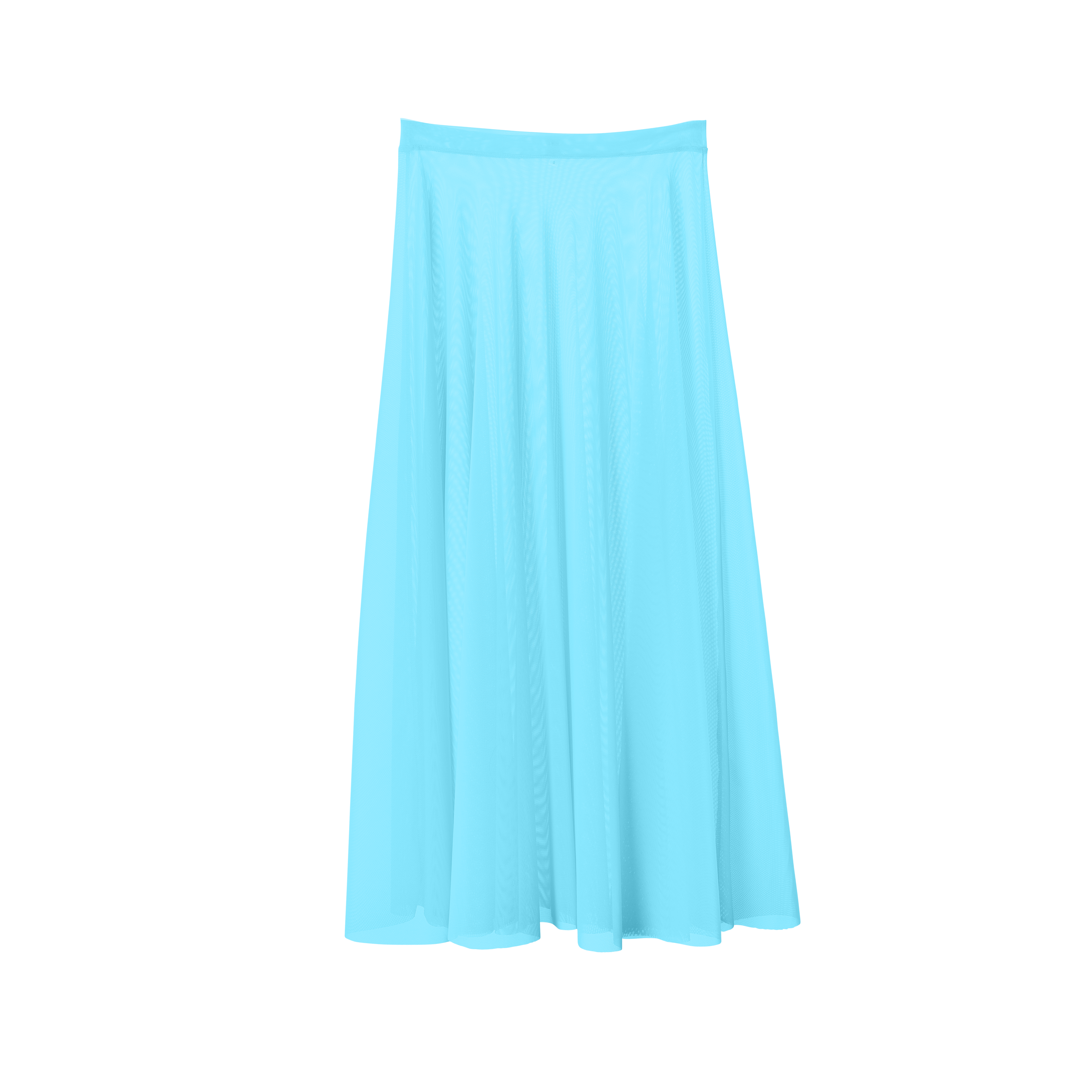 Meridien Mesh A-Line Maxi Skirt - Child