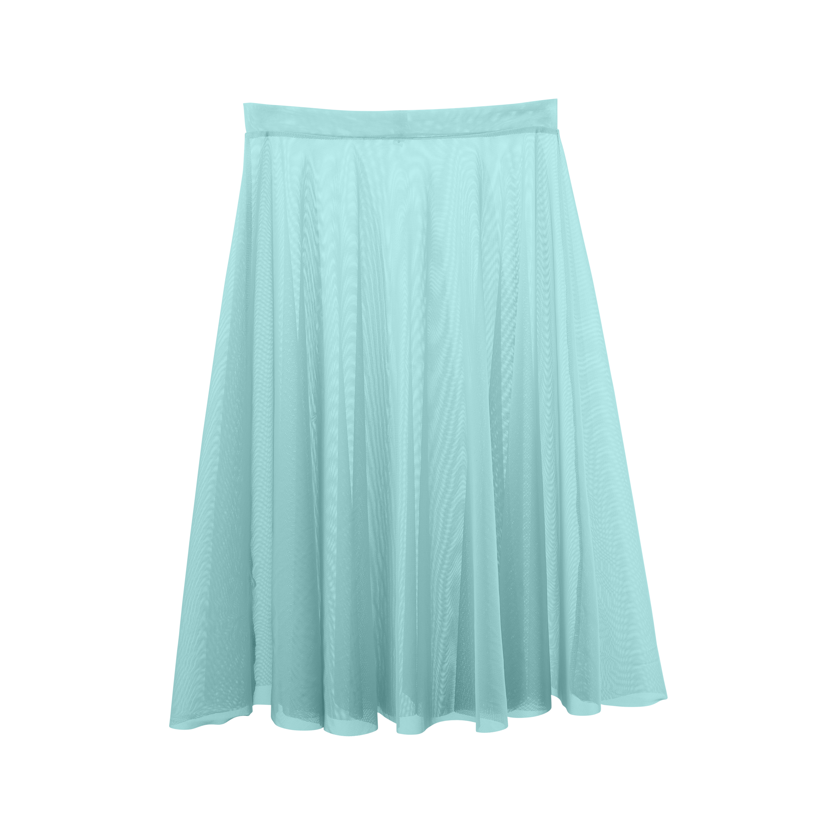 Meridien Mesh A-Line Below Knee Skirt - Child