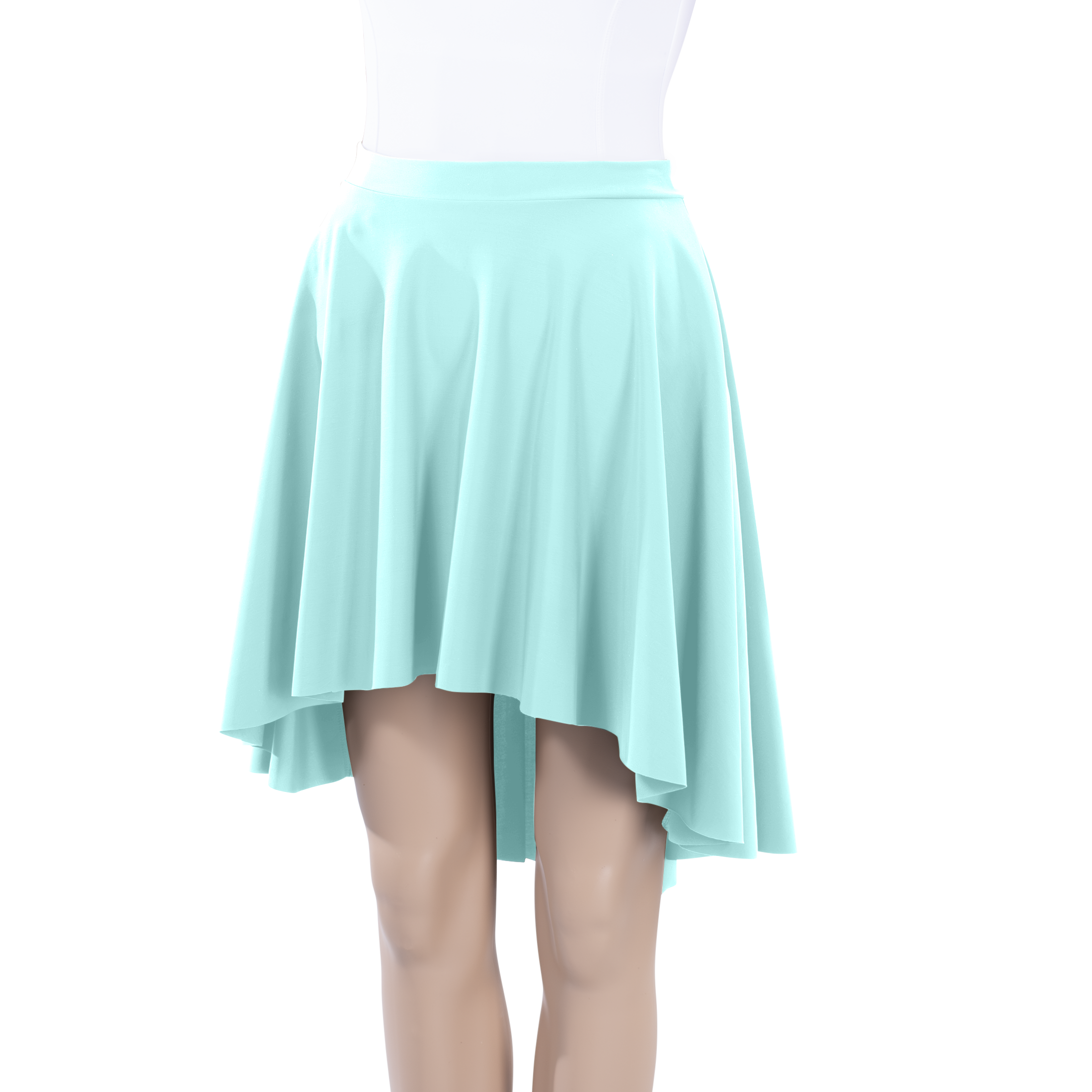 Milliskin High-Low Midi Skirt