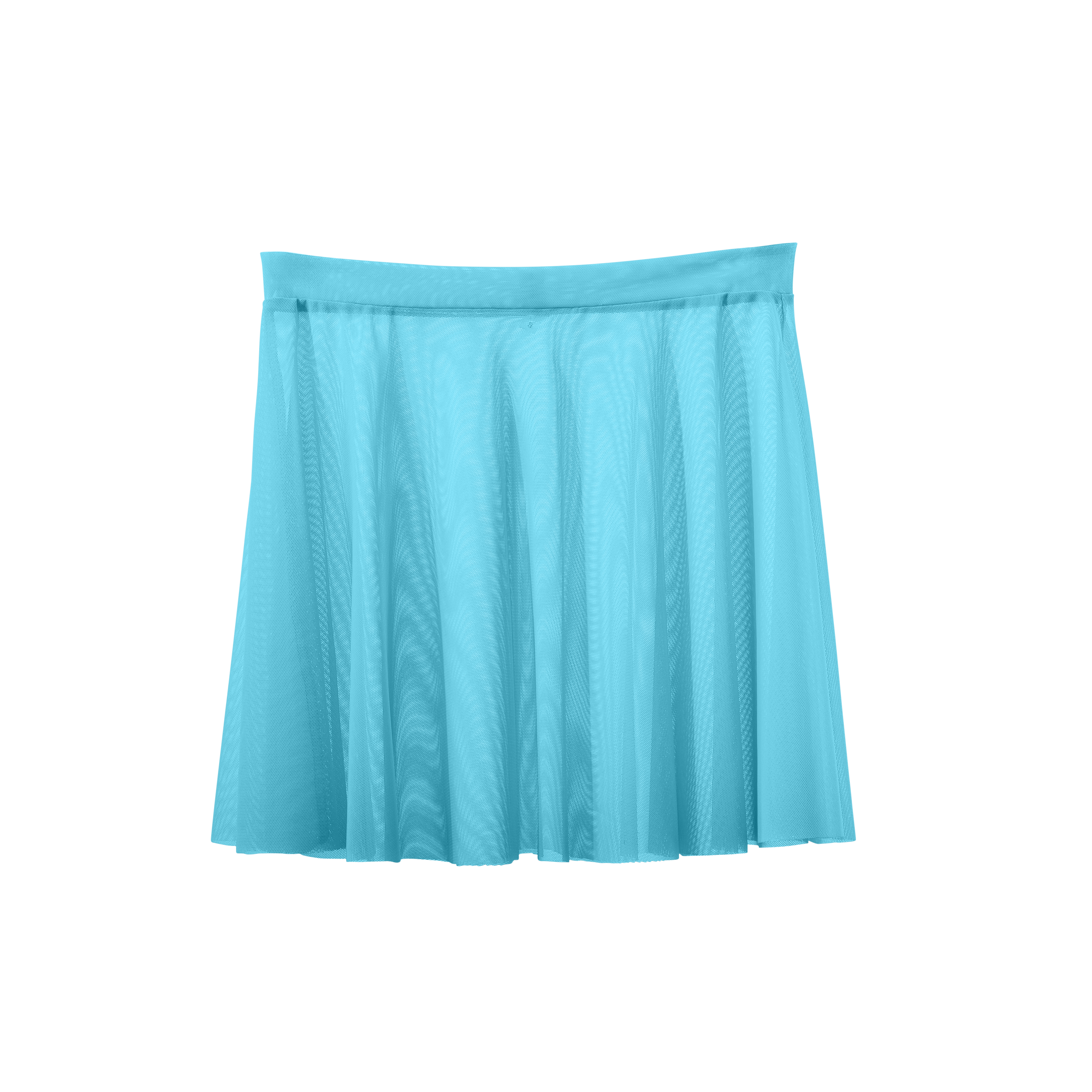 Meridien Mesh A-Line Pull-On Skirt