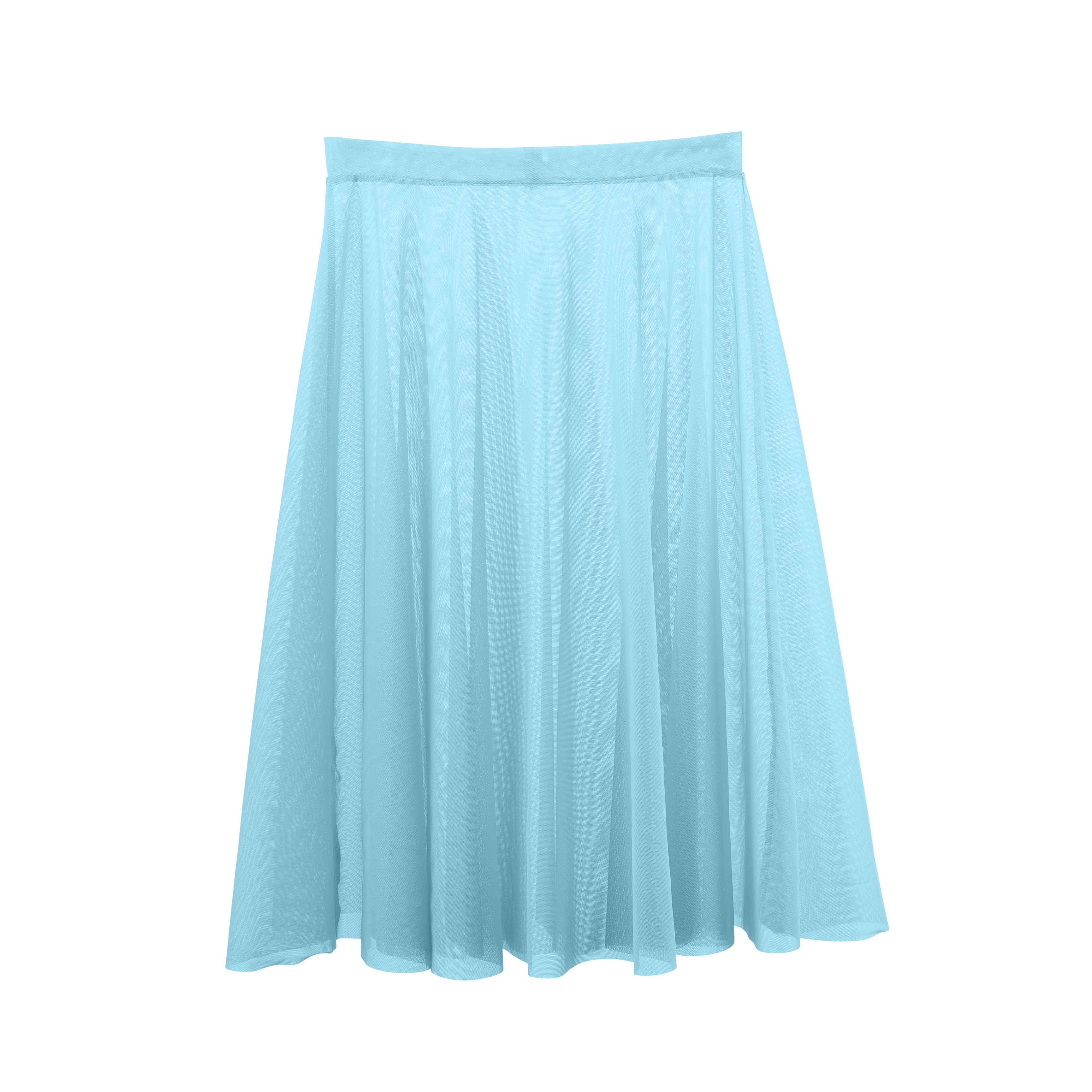 Meridien Mesh A-Line Below Knee Skirt - Child