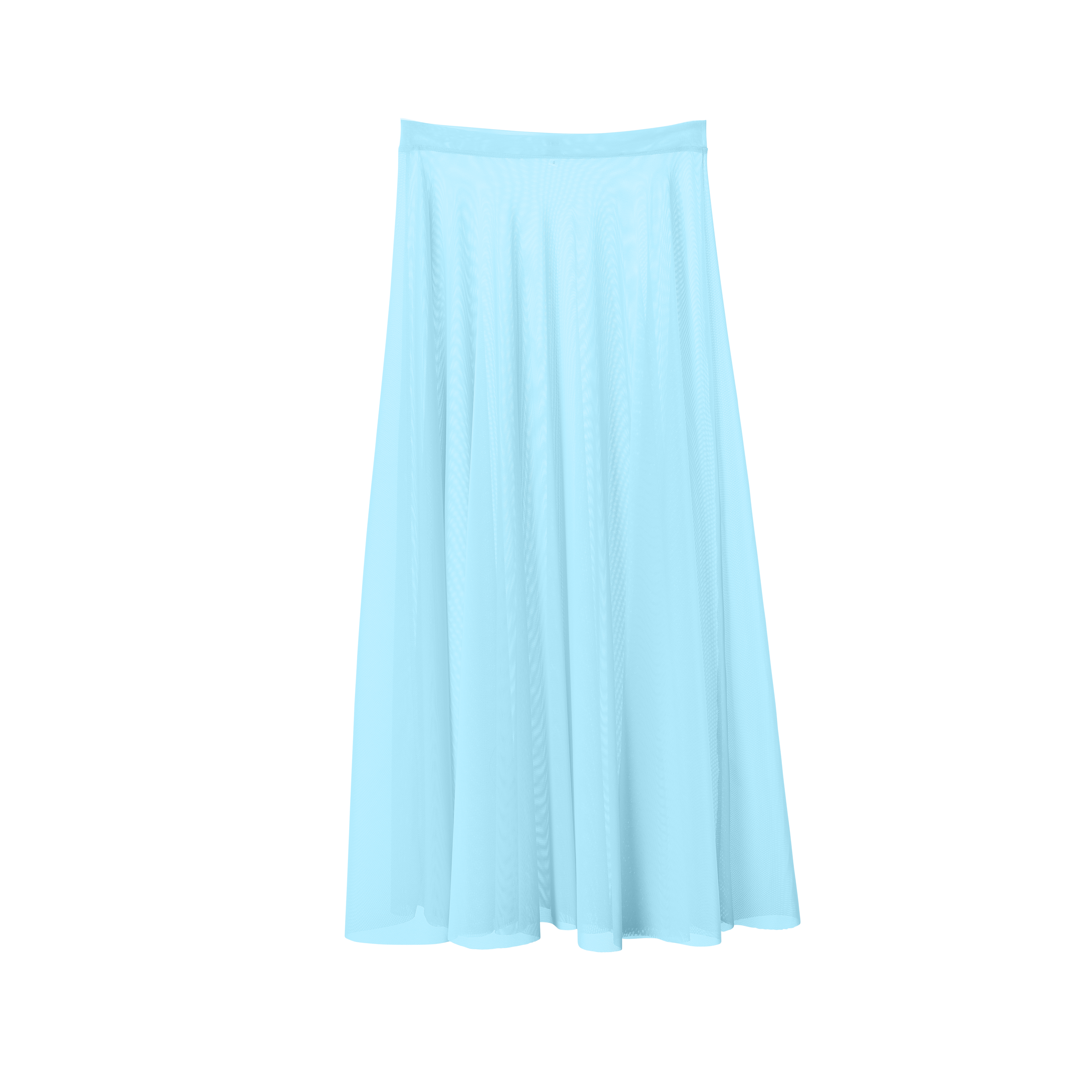 Meridien Mesh A-Line Maxi Skirt - Child