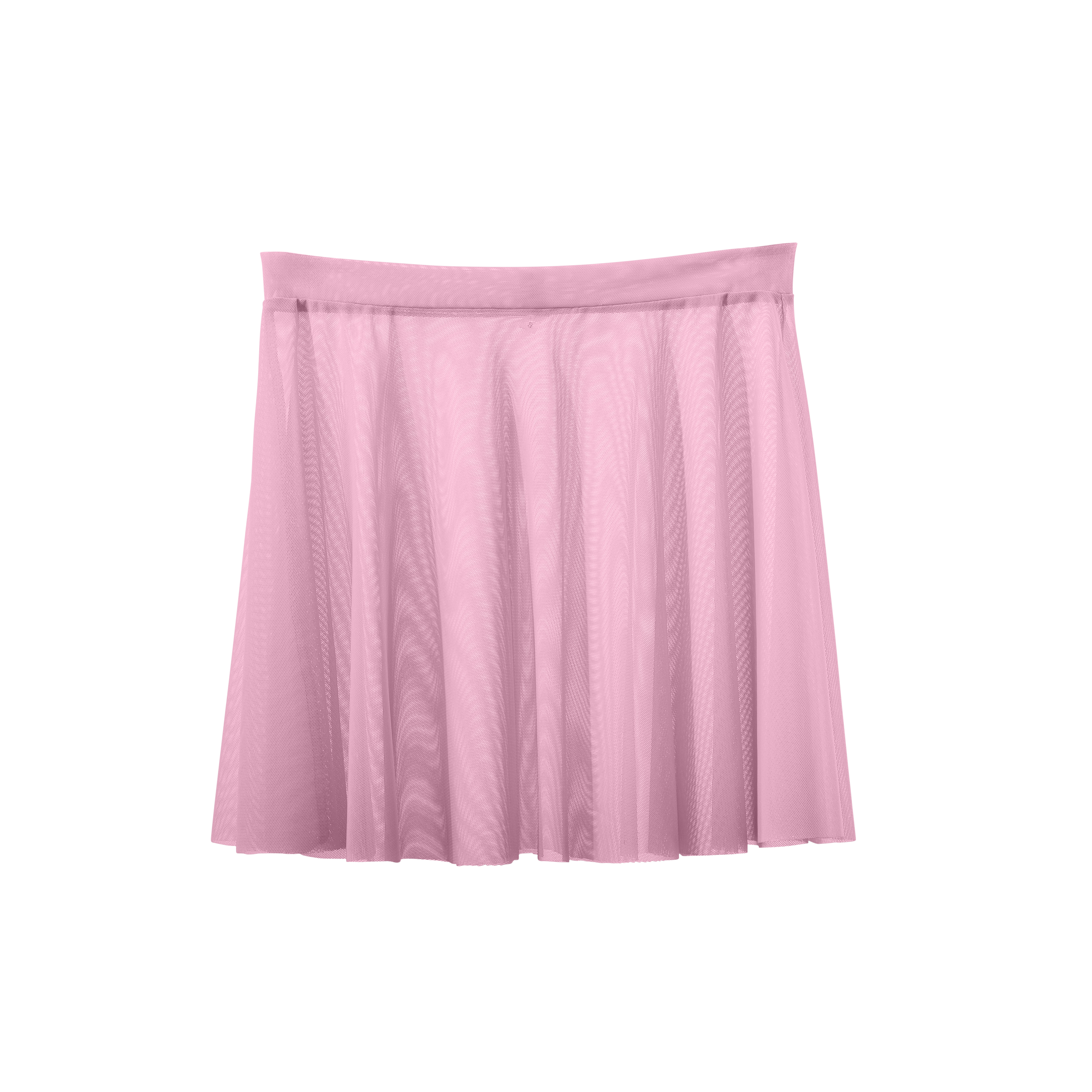 Meridien Mesh A-Line Pull-On Skirt