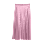 Meridien Mesh A-Line Midi Skirt - Child