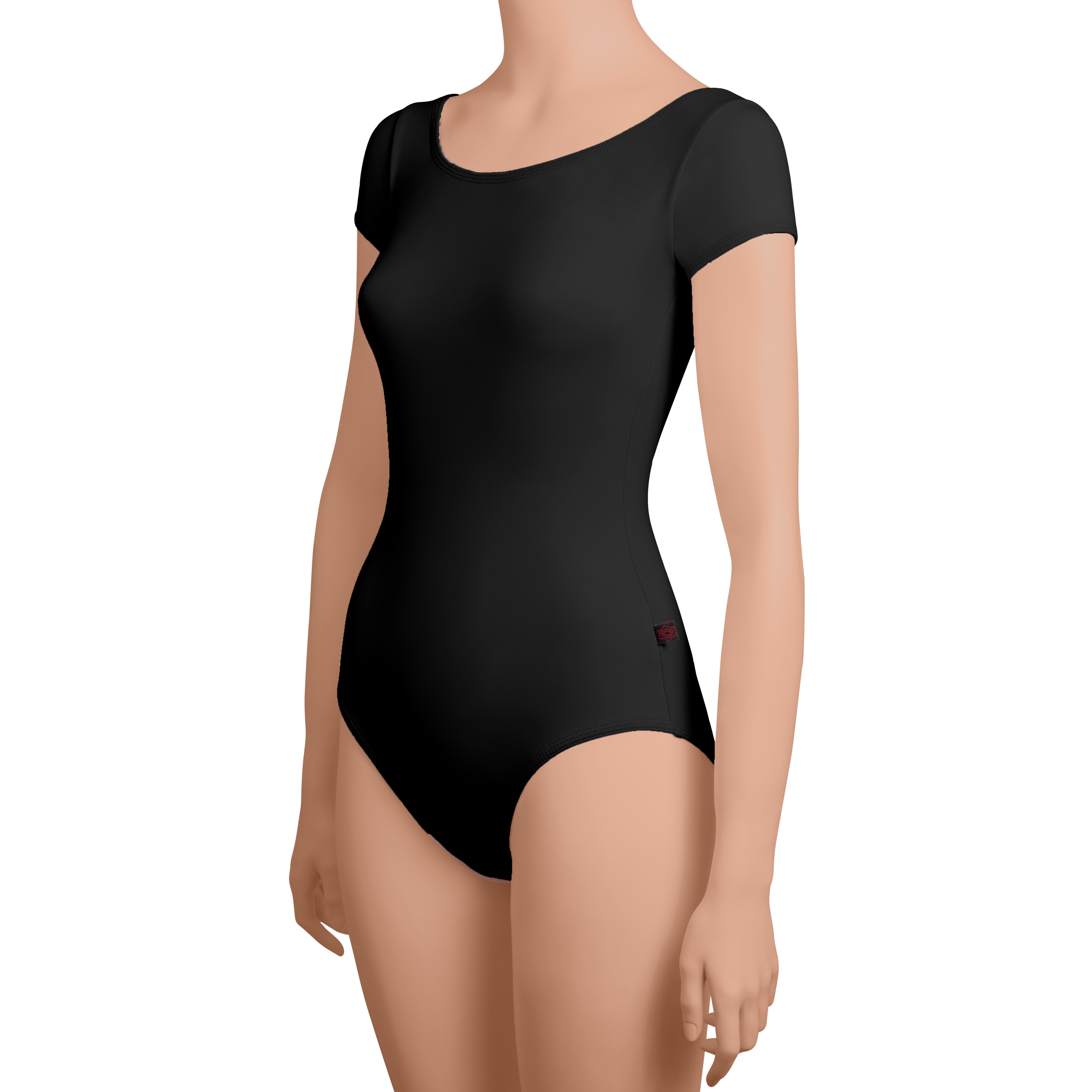 Cap Sleeves Leotard - Adult