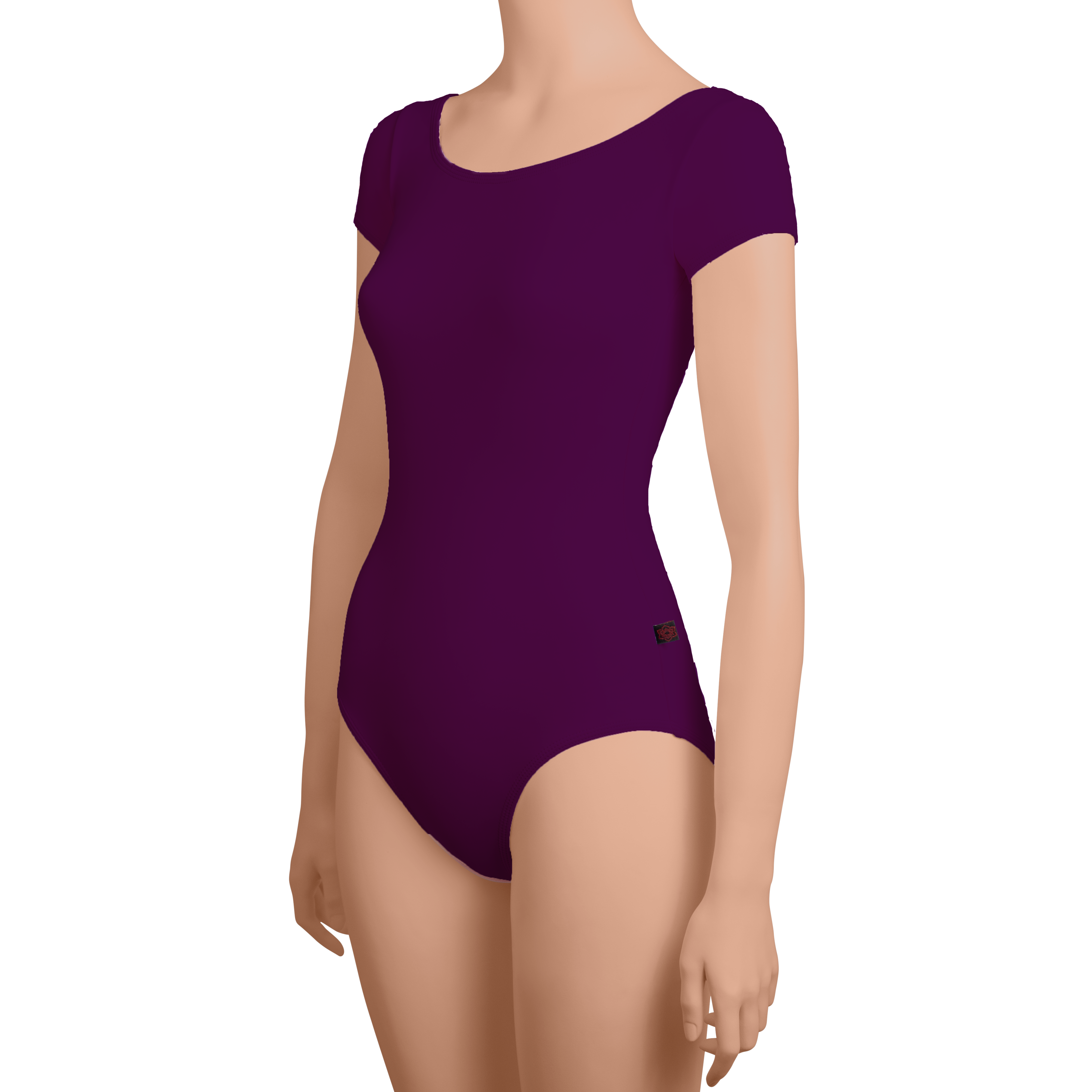Cap Sleeves Leotard - Adult