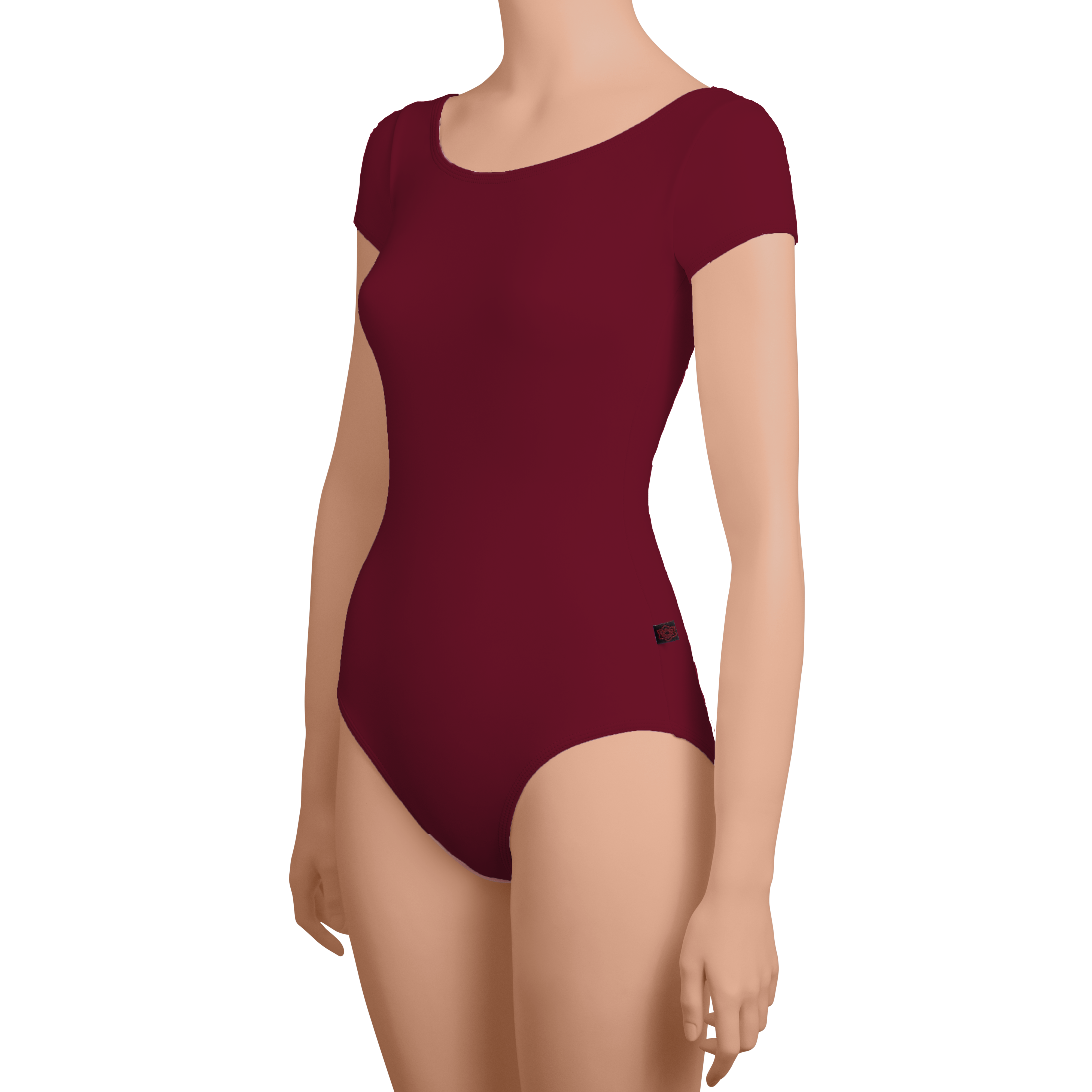Cap Sleeves Leotard - Adult