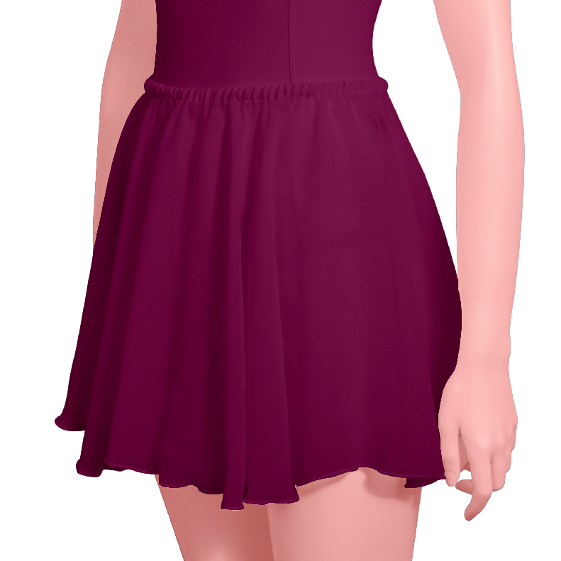 Chiffon Pull-on Circle Skirt - Child