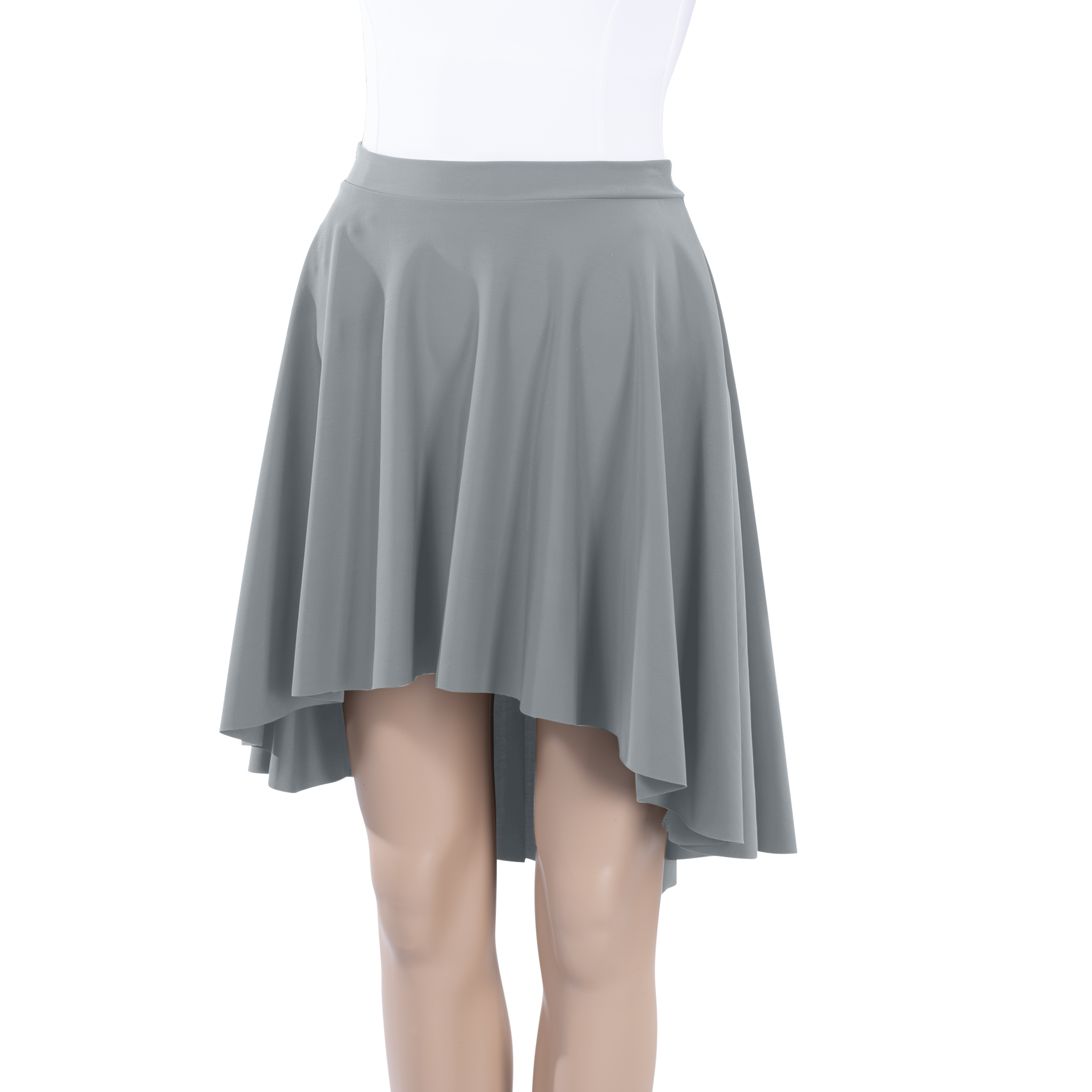 Milliskin High-Low Midi Skirt