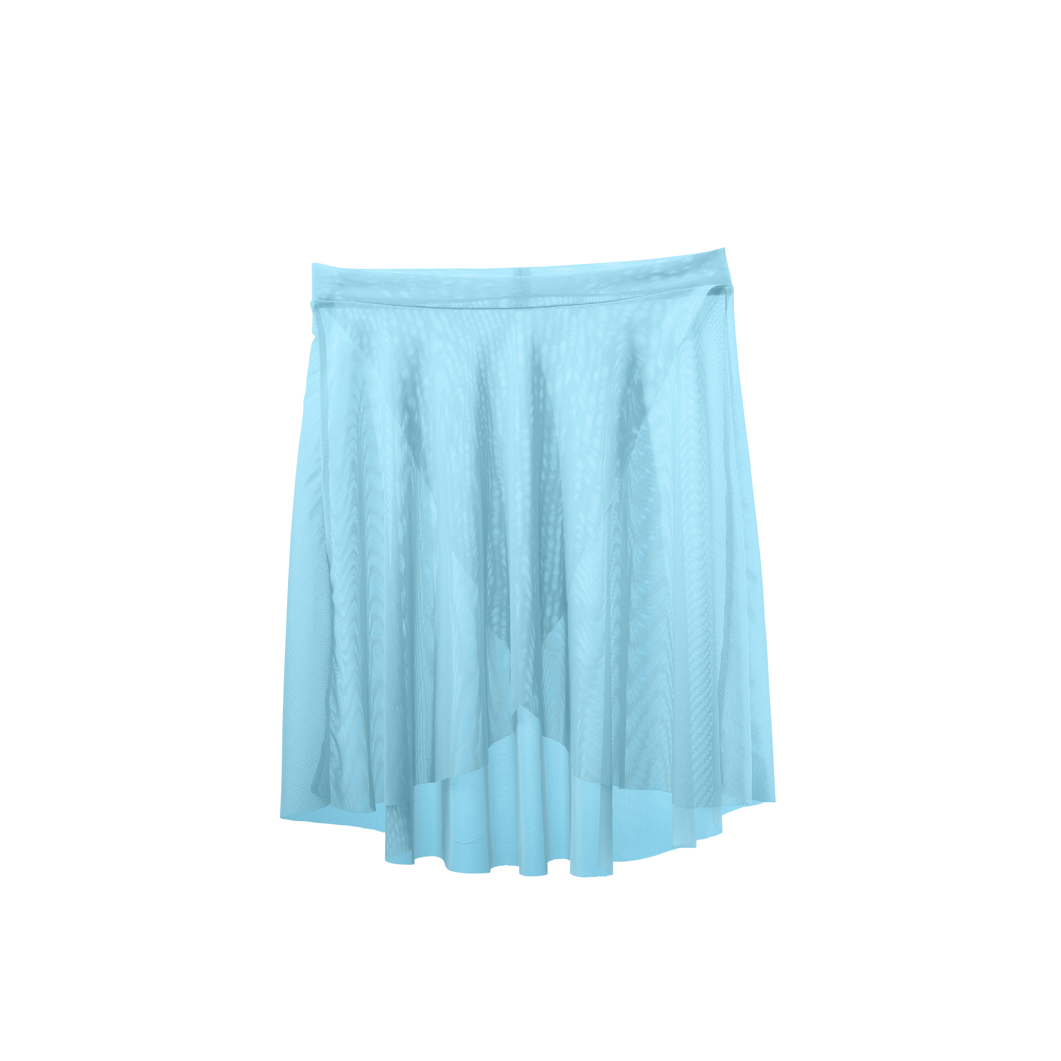 Meridien Mesh Criss Cross Above Knee Skirt - Child