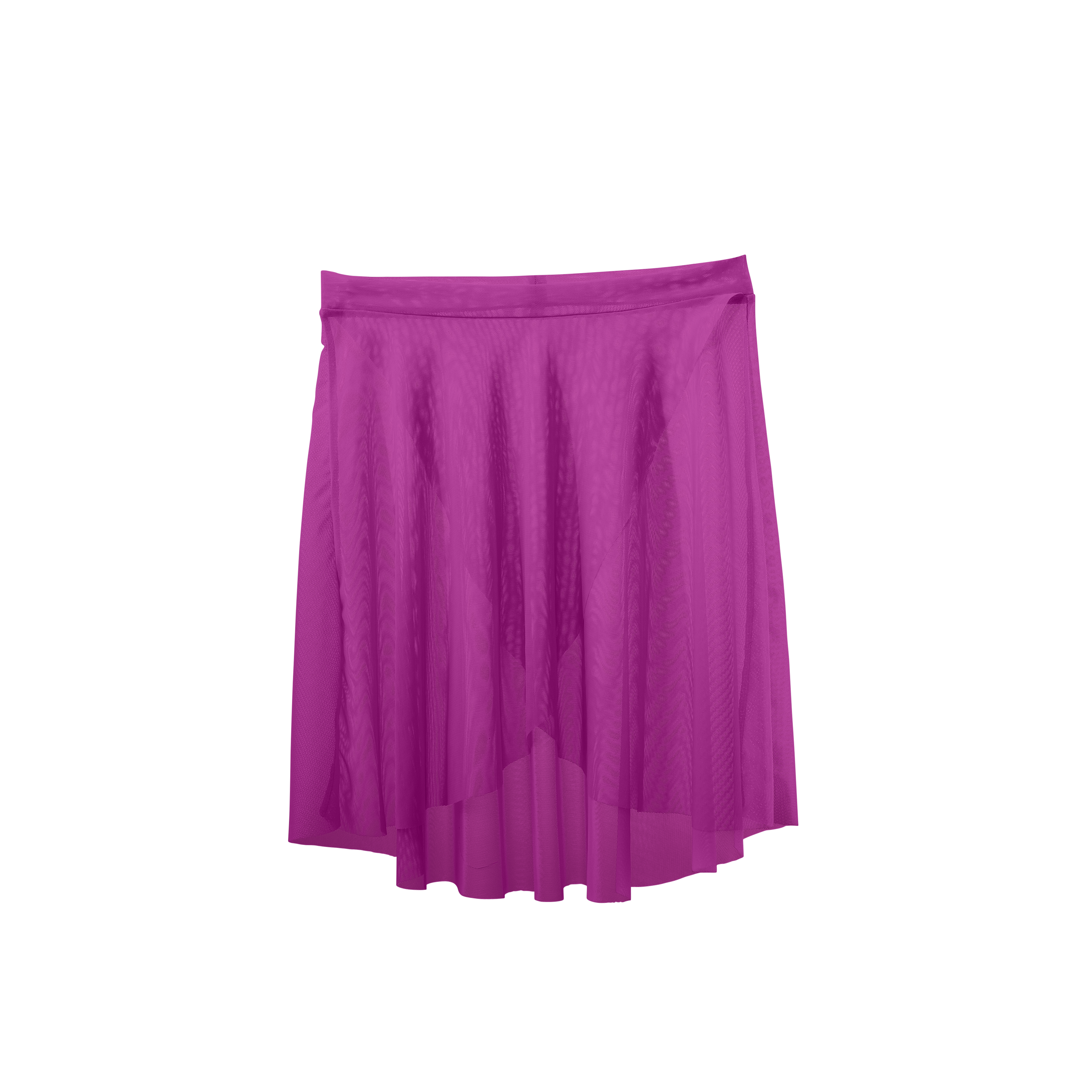 Meridien Mesh Criss Cross Above Knee Skirt - Child