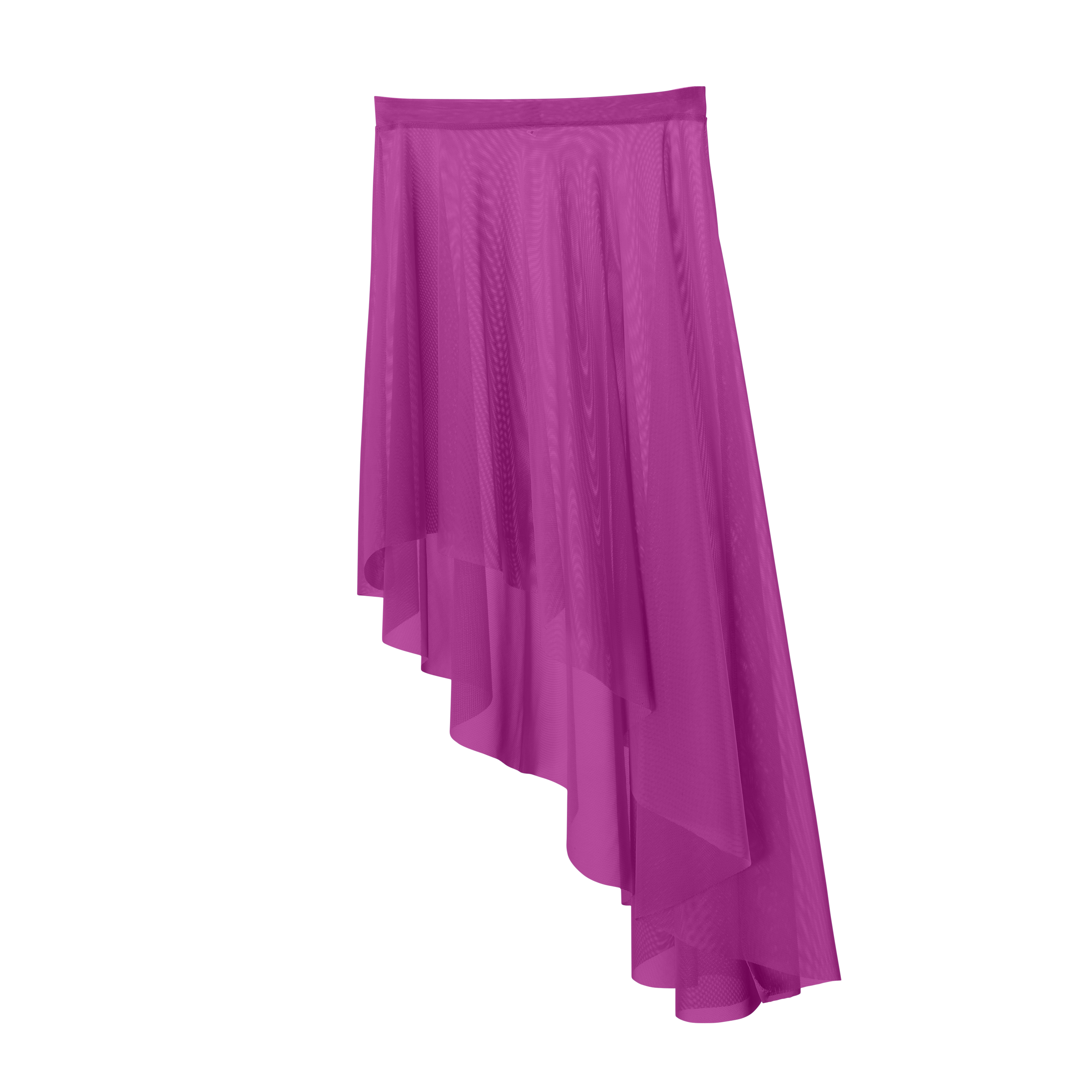 Meridien Mesh Lyrical Maxi Skirt